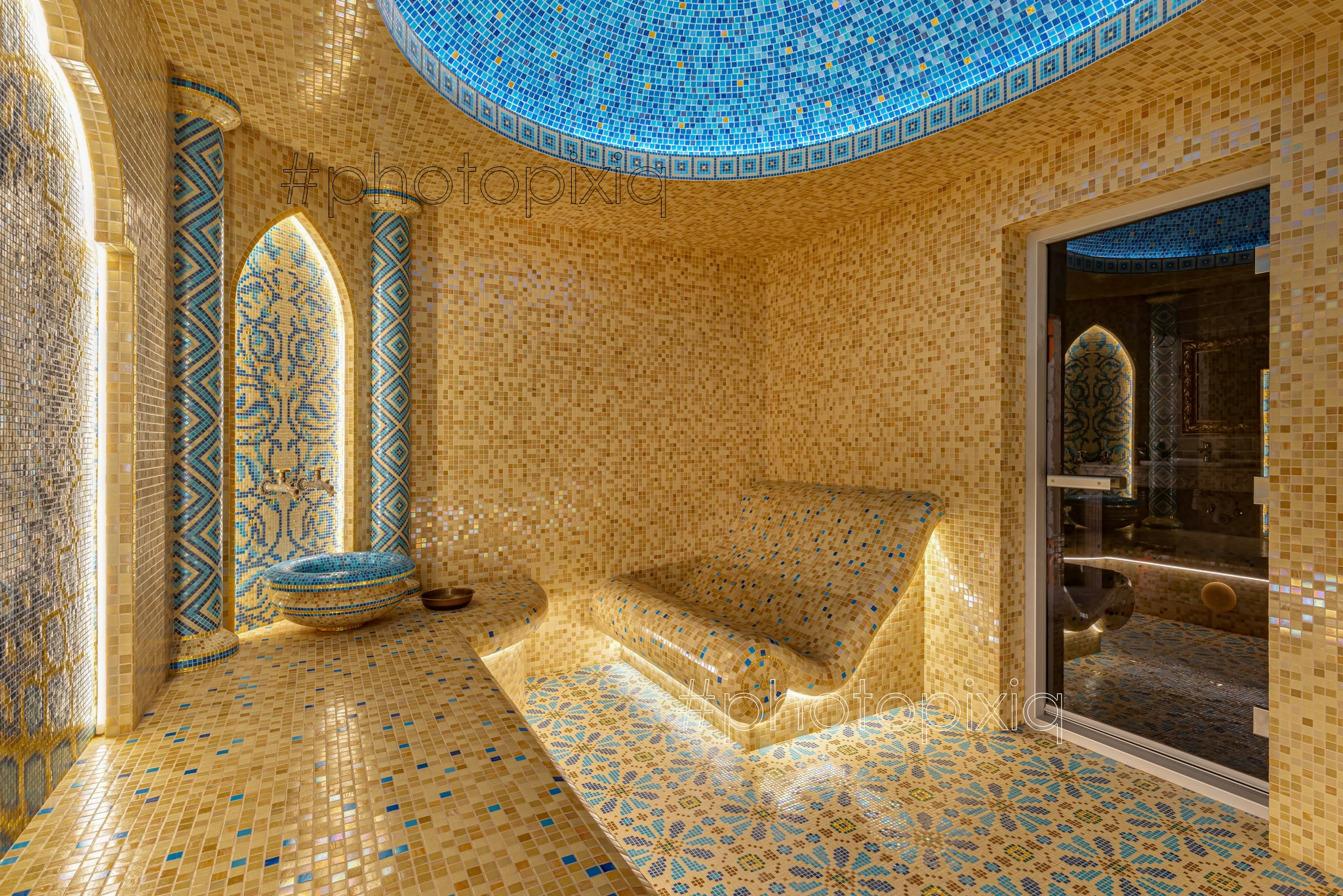 Интерьерная съёмка турецкой сауны для портфолио мастера. Интерьерная съёмка и виртуальные туры — Интерьерный фотограф Кузнецов Сергей (photopixiq)