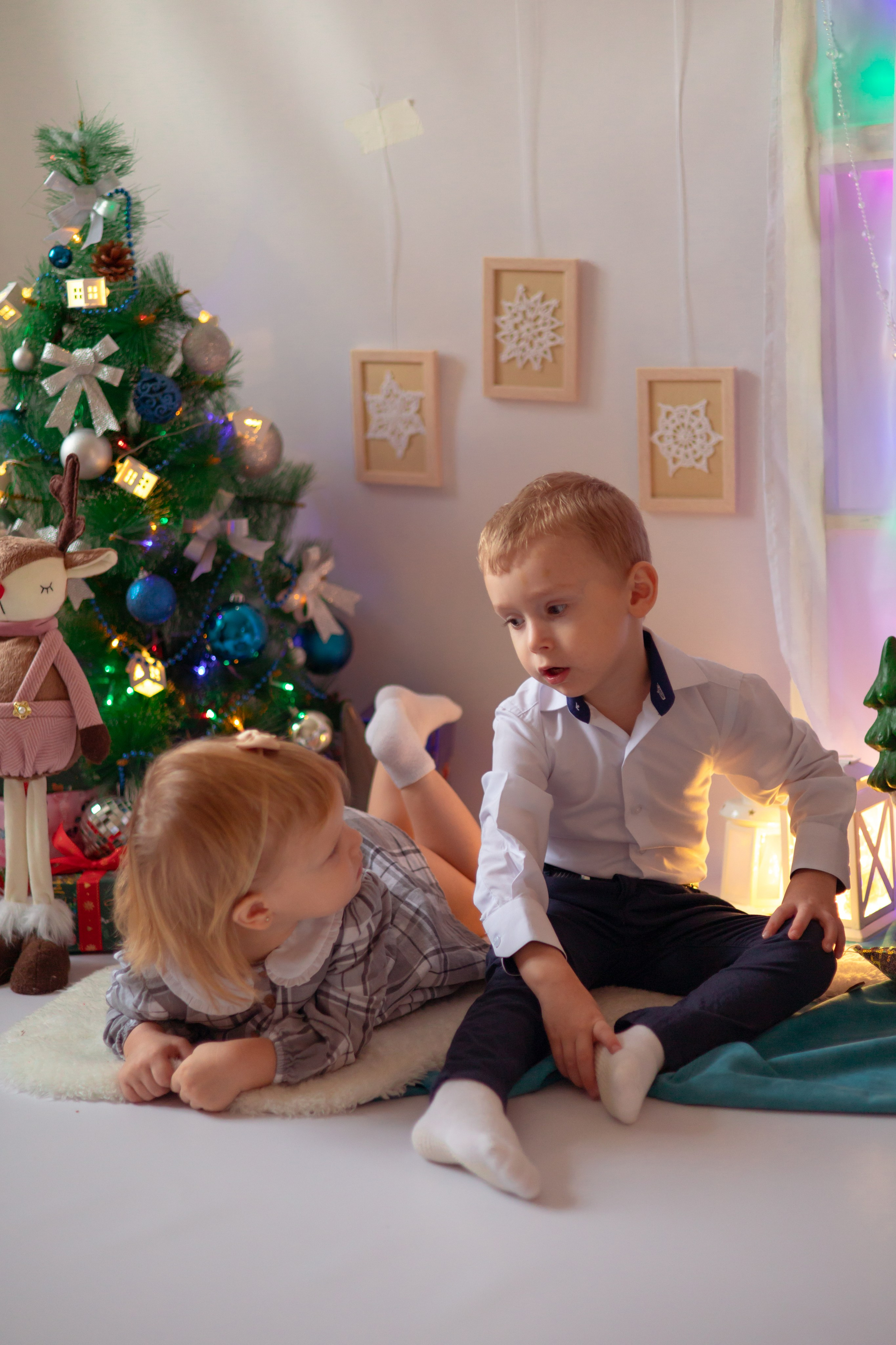 Дети новый год 2024. Семейный и детский фотограф в Михайловке Татьяна Лестьева