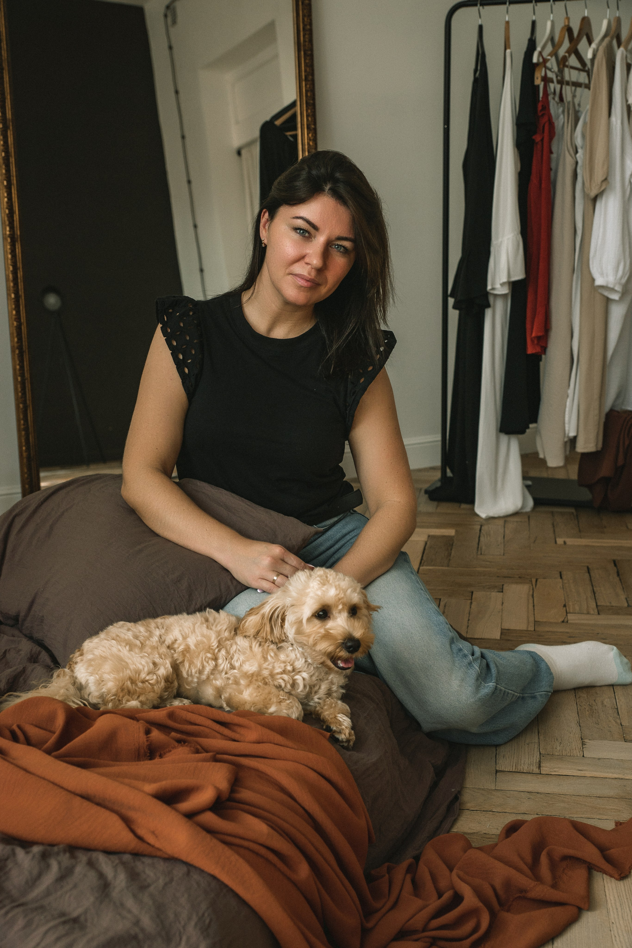 Осень в «Весне». Семейная фотосъемка для Ани, Дани и Маши. Портретный и семейный фотограф в Санкт-Петербурге Чугунова Анастасия