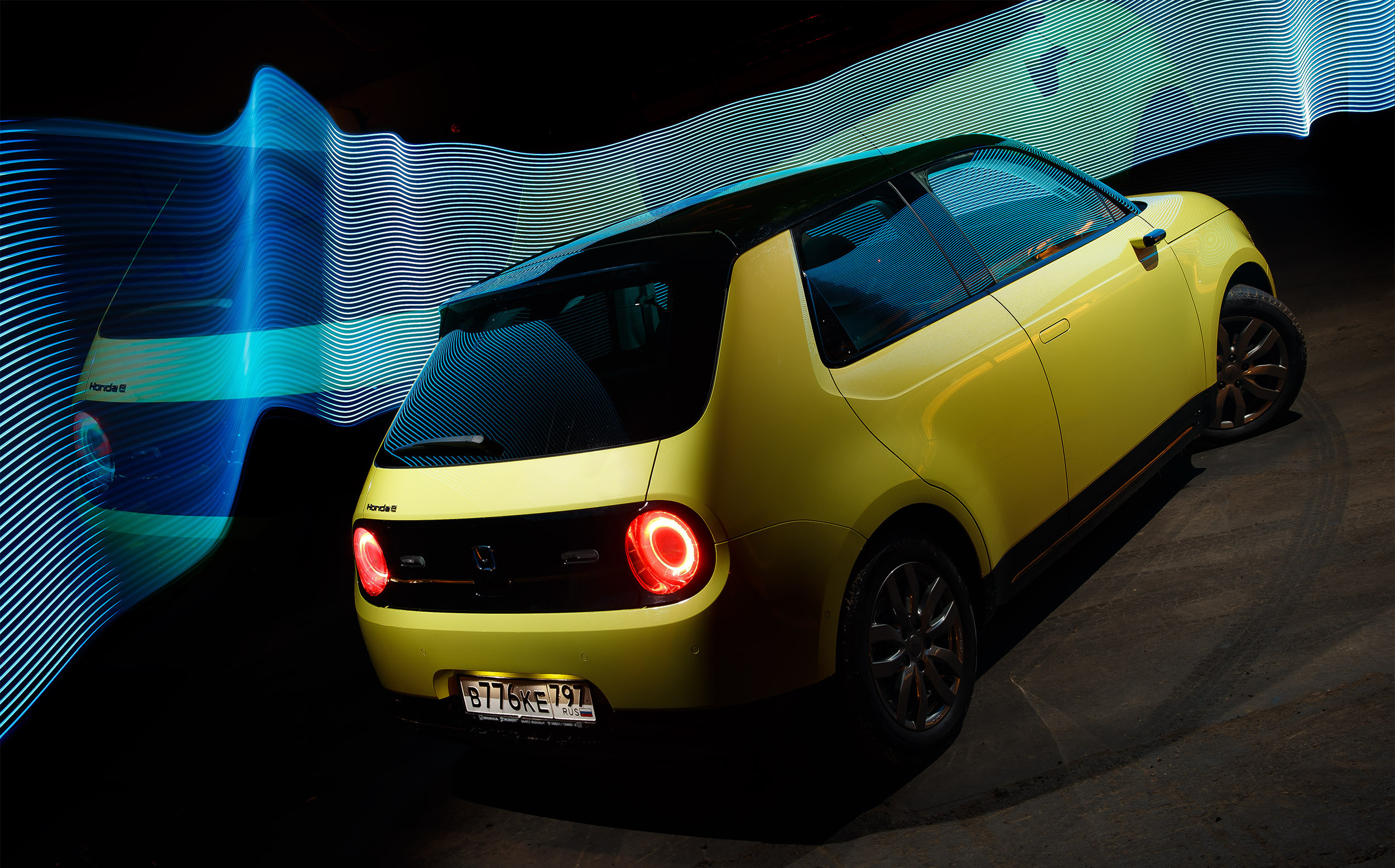 Honda E. Фотограф Дмитрий Питерский