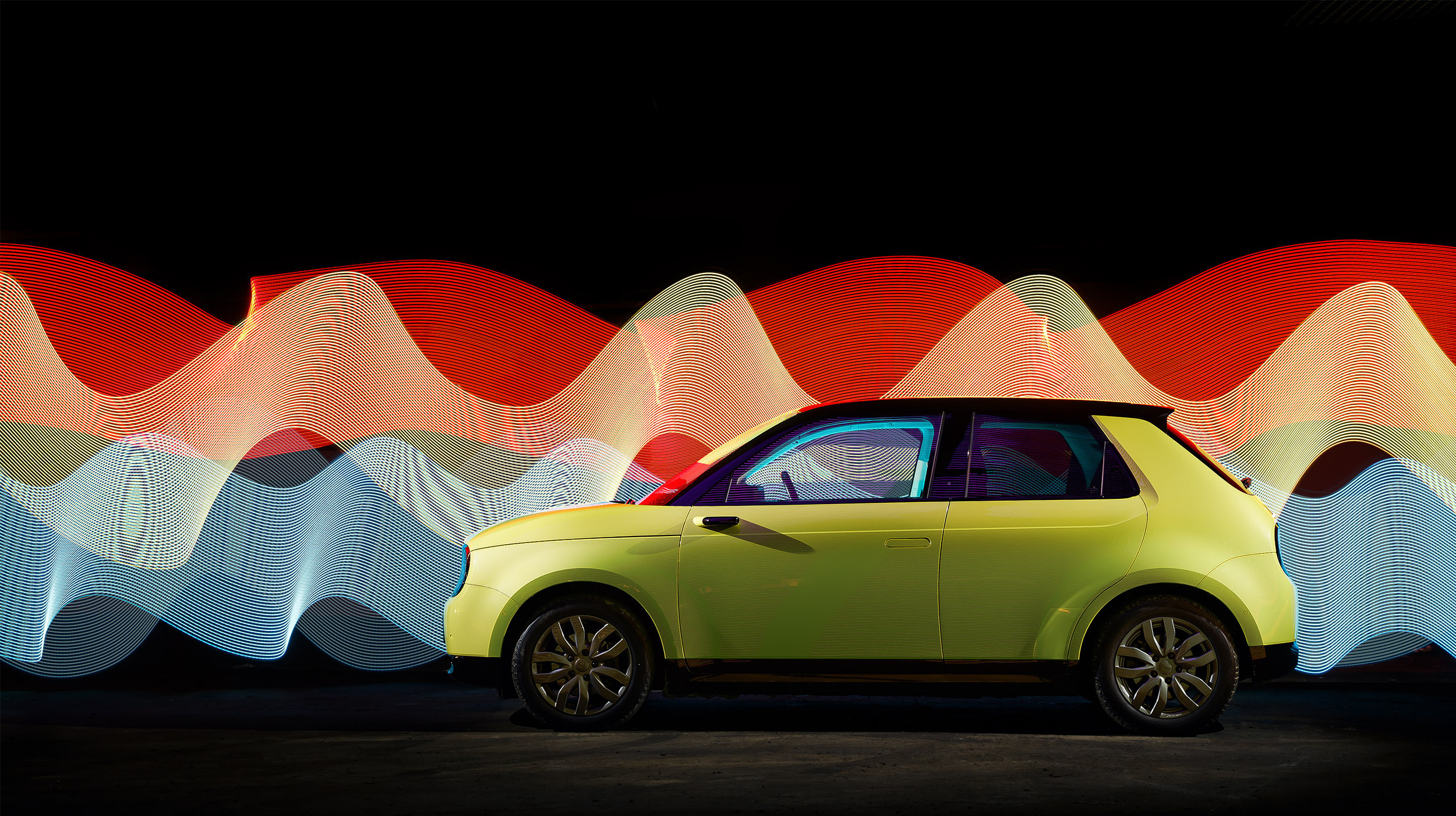 Honda E. Фотограф Дмитрий Питерский