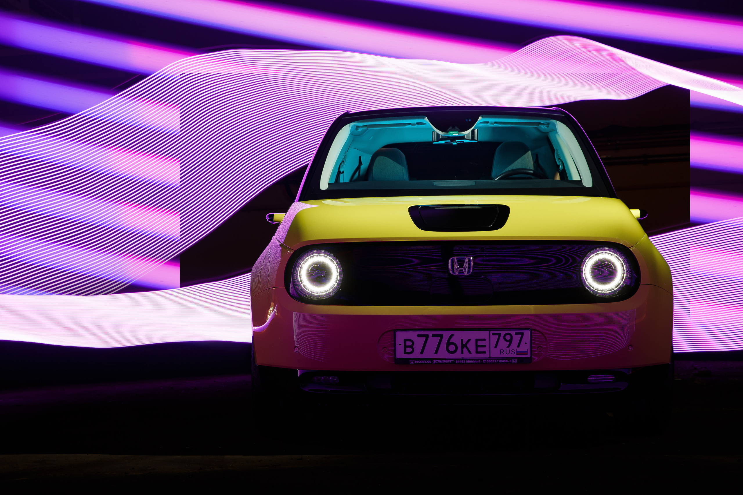 Honda E. Фотограф Дмитрий Питерский