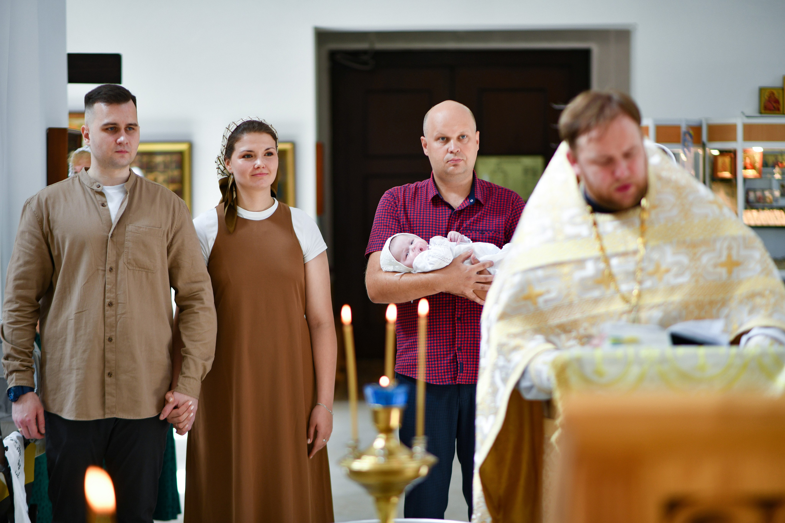 Крещение Марии. Алтуфьево. Свадебный и портретный фотограф в Москве Галина Борисова