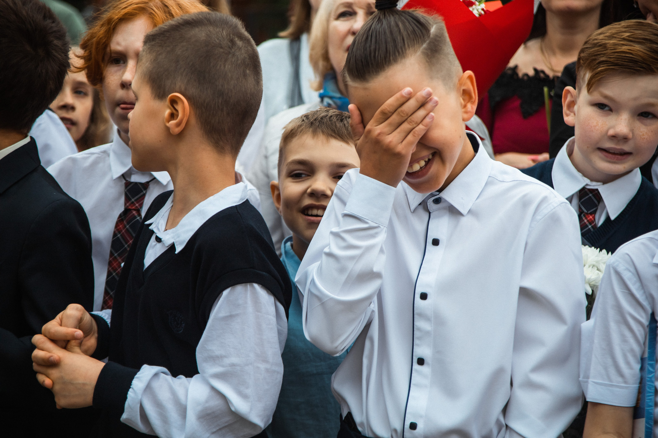 Линейка 4 класс. Фотограф Куянова Алина, семейные и свадебные фотосессии в Калининграде