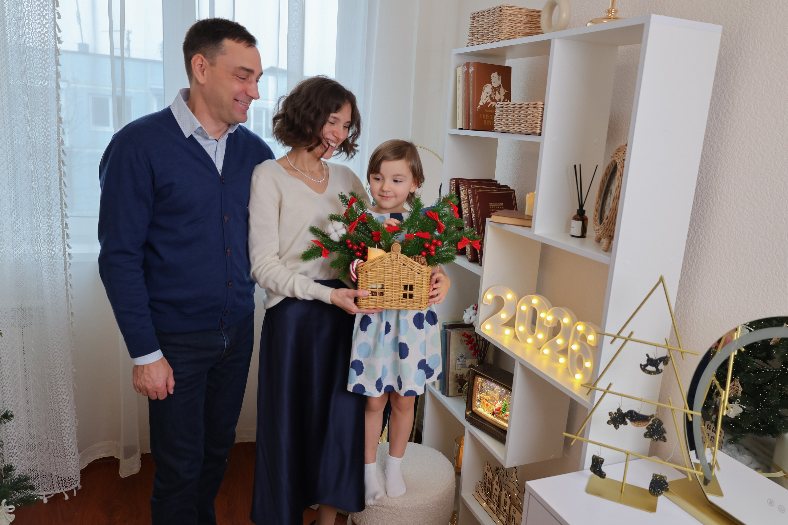 Новогодние семейные съёмки. Фотограф-хранитель ваших историй Евгения Кочеткова