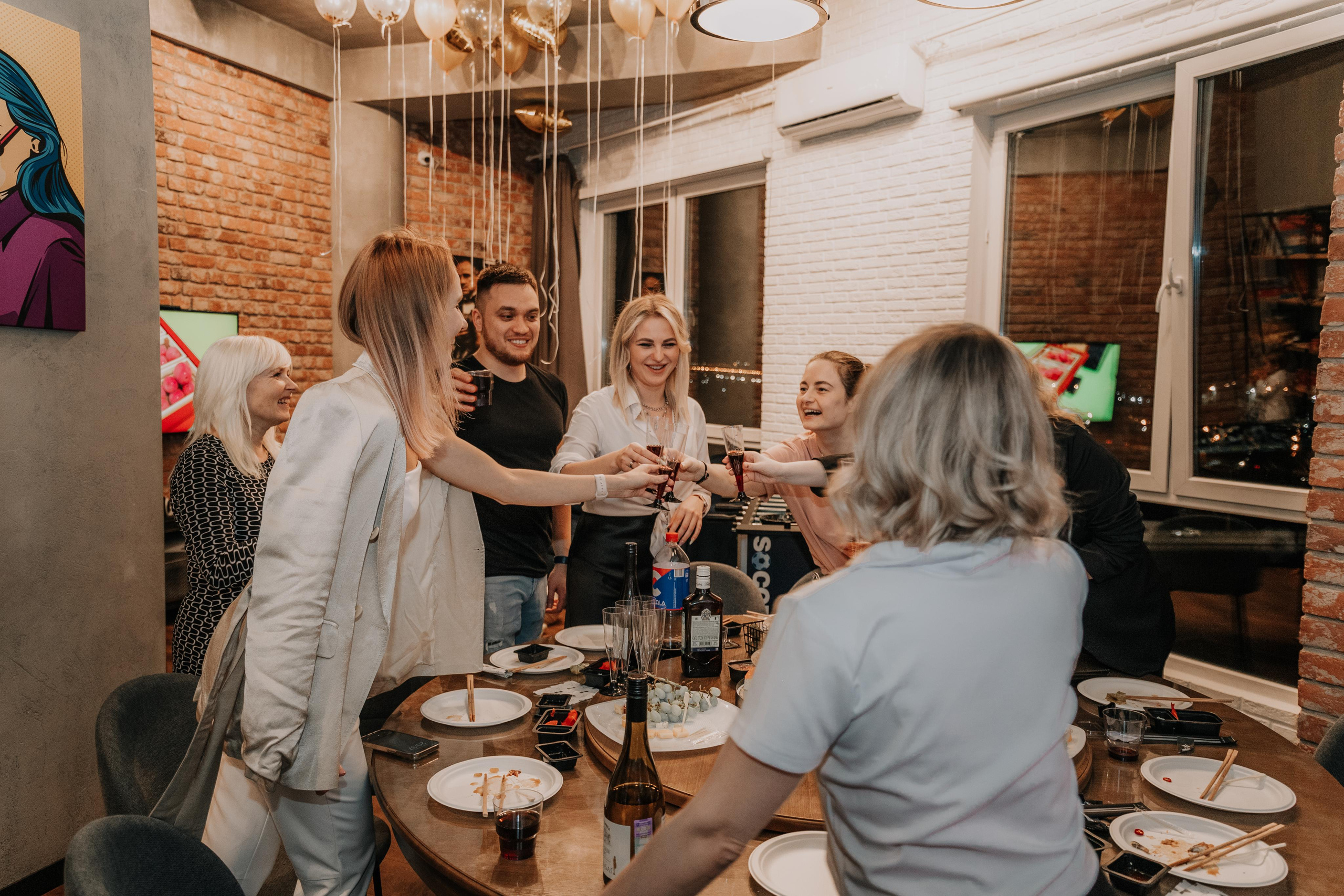 Взрослый День Рождения Аня (Лофт Мафия Видное). Семейный и свадебный фотограф Видное Москва Екатерина Пятова