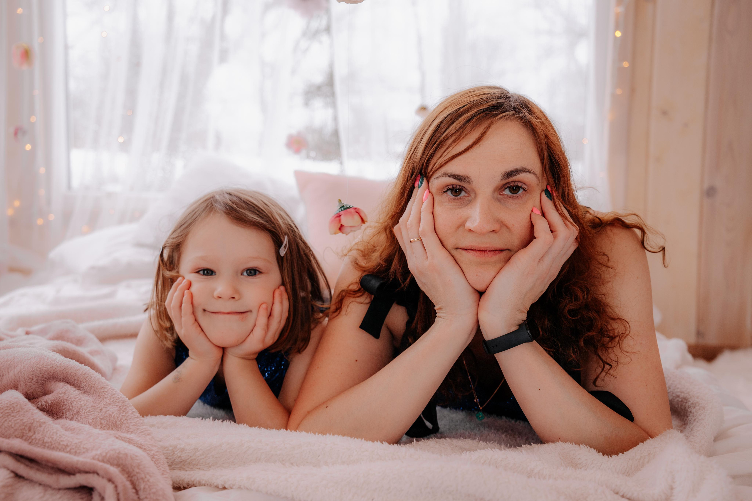Екатерина и семья (Фотодеревня Видное). Семейный и свадебный фотограф Видное Москва Екатерина Пятова