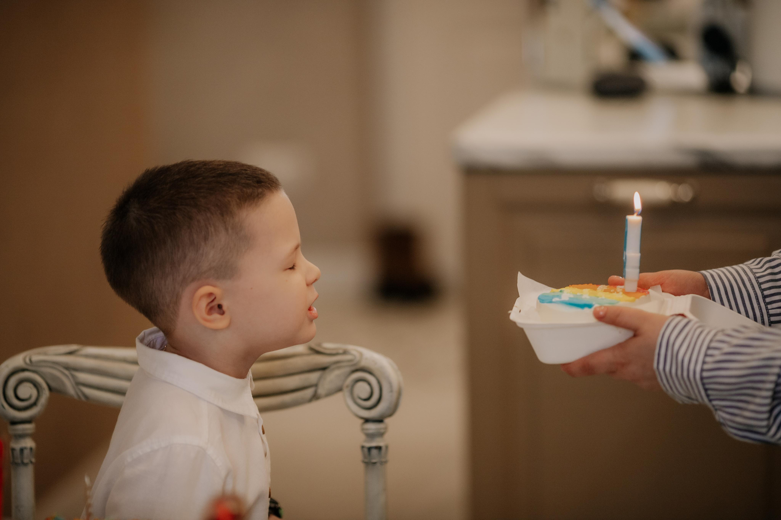 День Рождения Мирон 4 года (домашняя). Семейный и свадебный фотограф Видное Москва Екатерина Пятова
