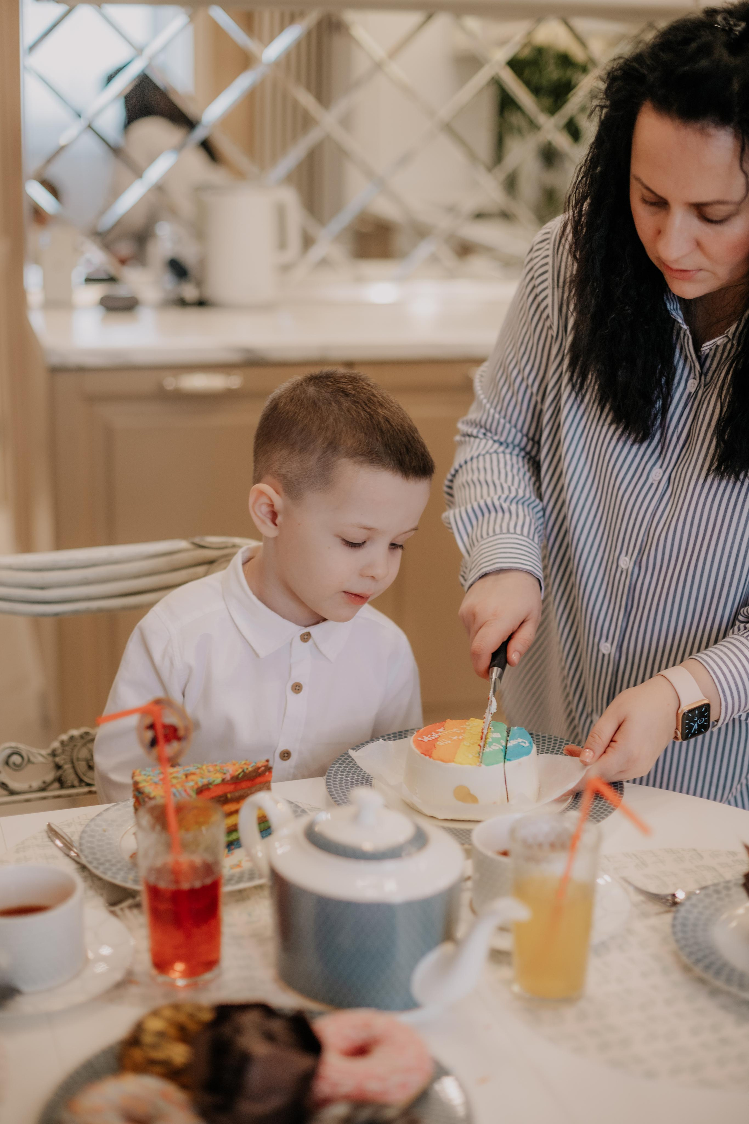 День Рождения Мирон 4 года (домашняя). Семейный и свадебный фотограф Видное Москва Екатерина Пятова