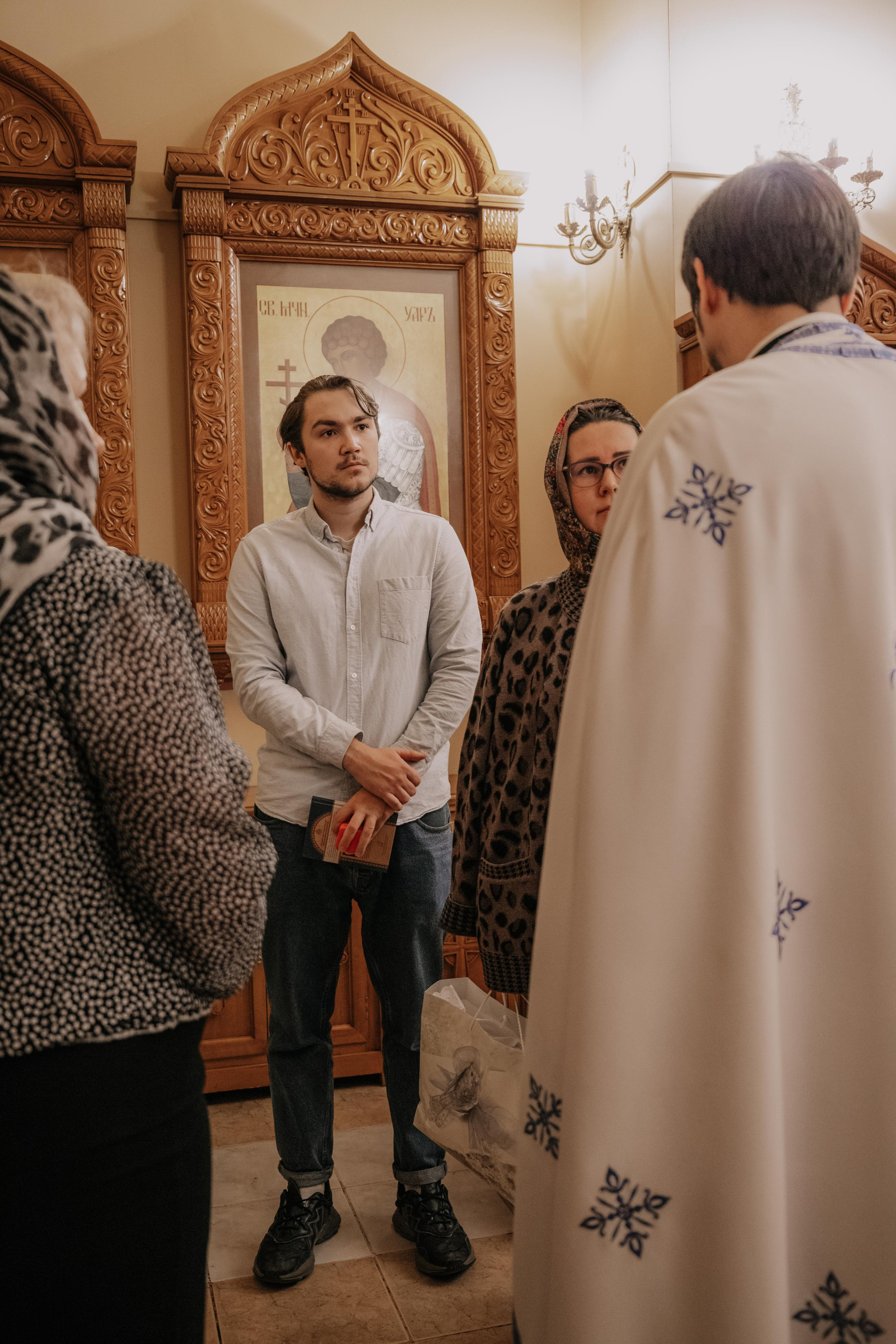 Таинство крещения София и Полина (Георгиевский храм Видное). Семейный и свадебный фотограф Видное Москва Екатерина Пятова