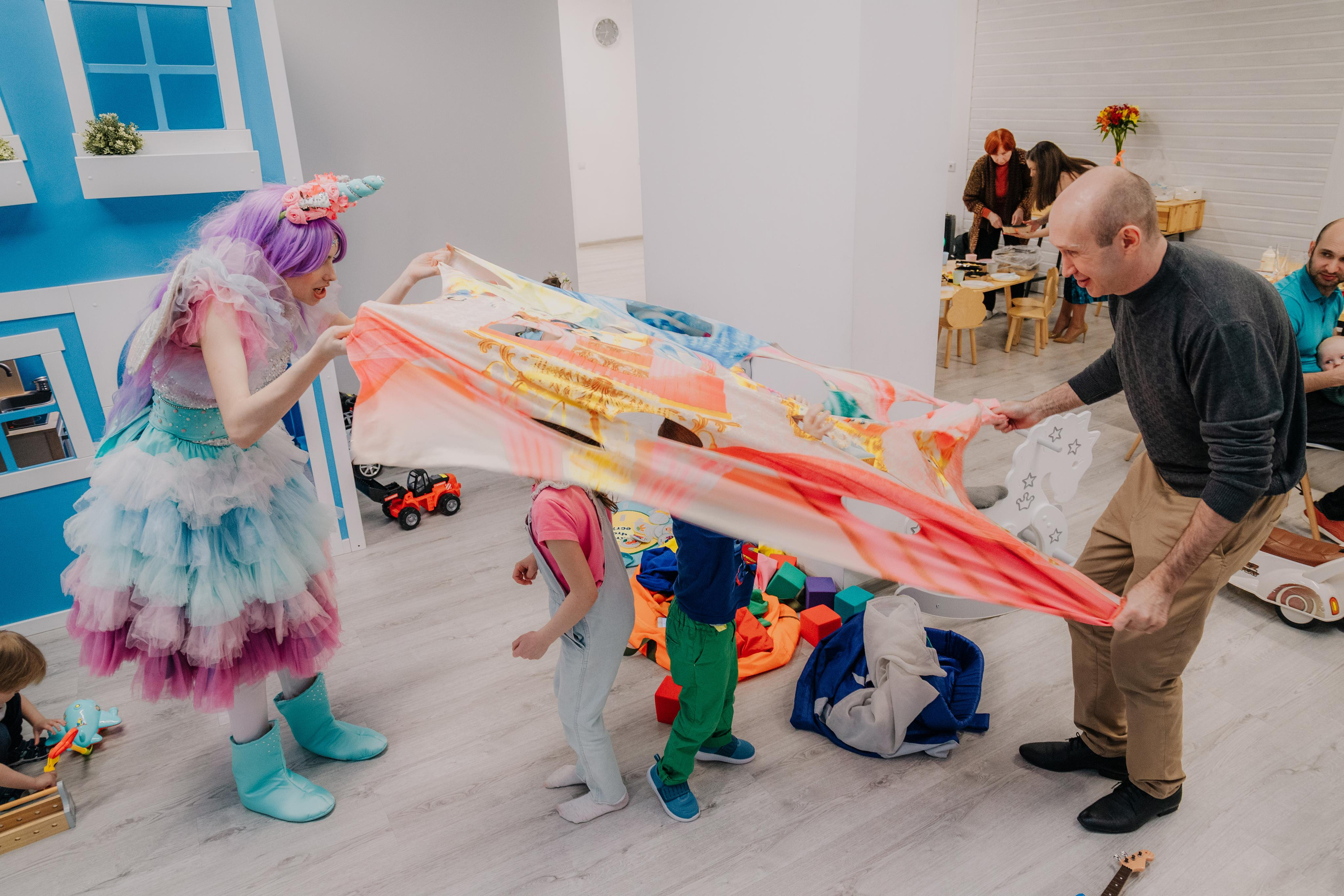 День Рождения Агнюша 3 года (Лофт Облака Реутов). Семейный и свадебный фотограф Видное Москва Екатерина Пятова