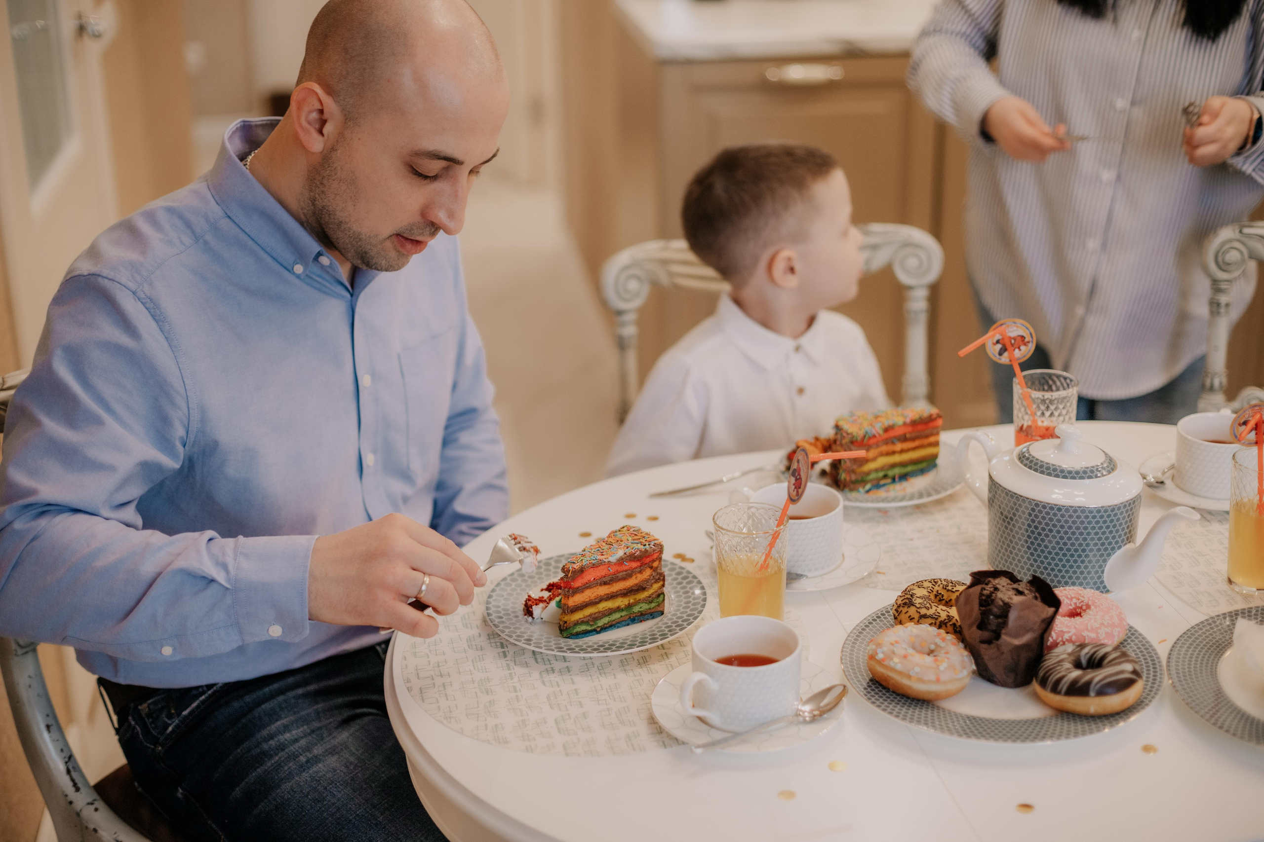 День Рождения Мирон 4 года (домашняя). Семейный и свадебный фотограф Видное Москва Екатерина Пятова