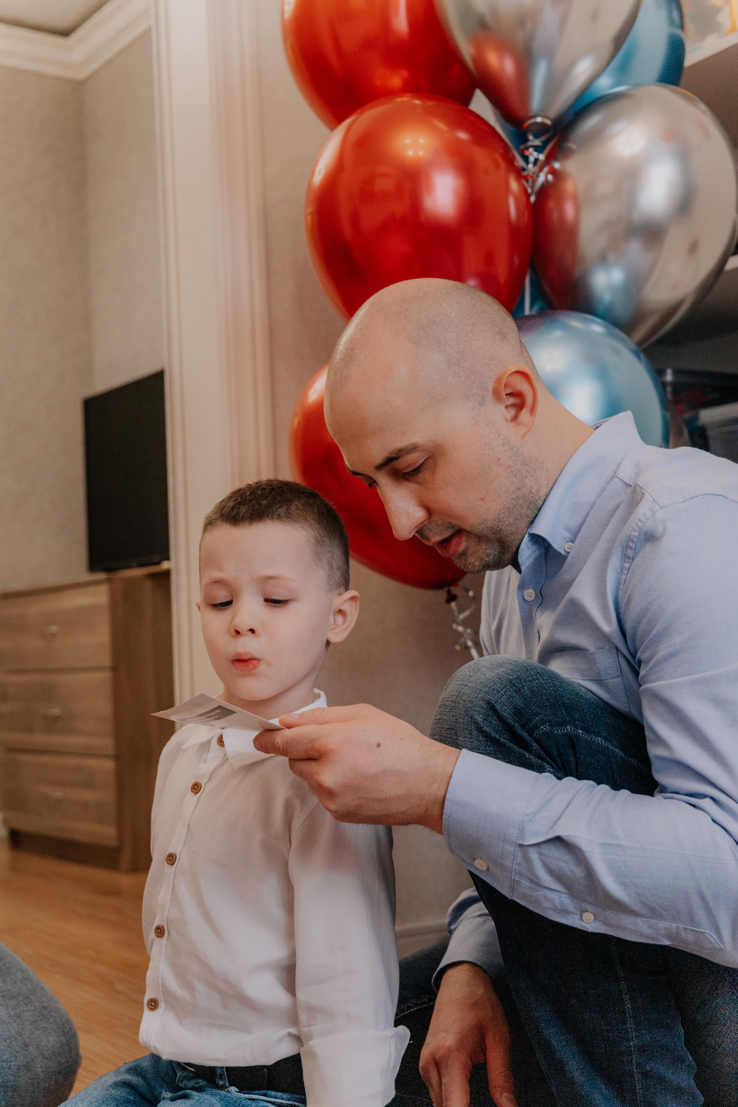 День Рождения Мирон 4 года (домашняя). Семейный и свадебный фотограф Видное Москва Екатерина Пятова