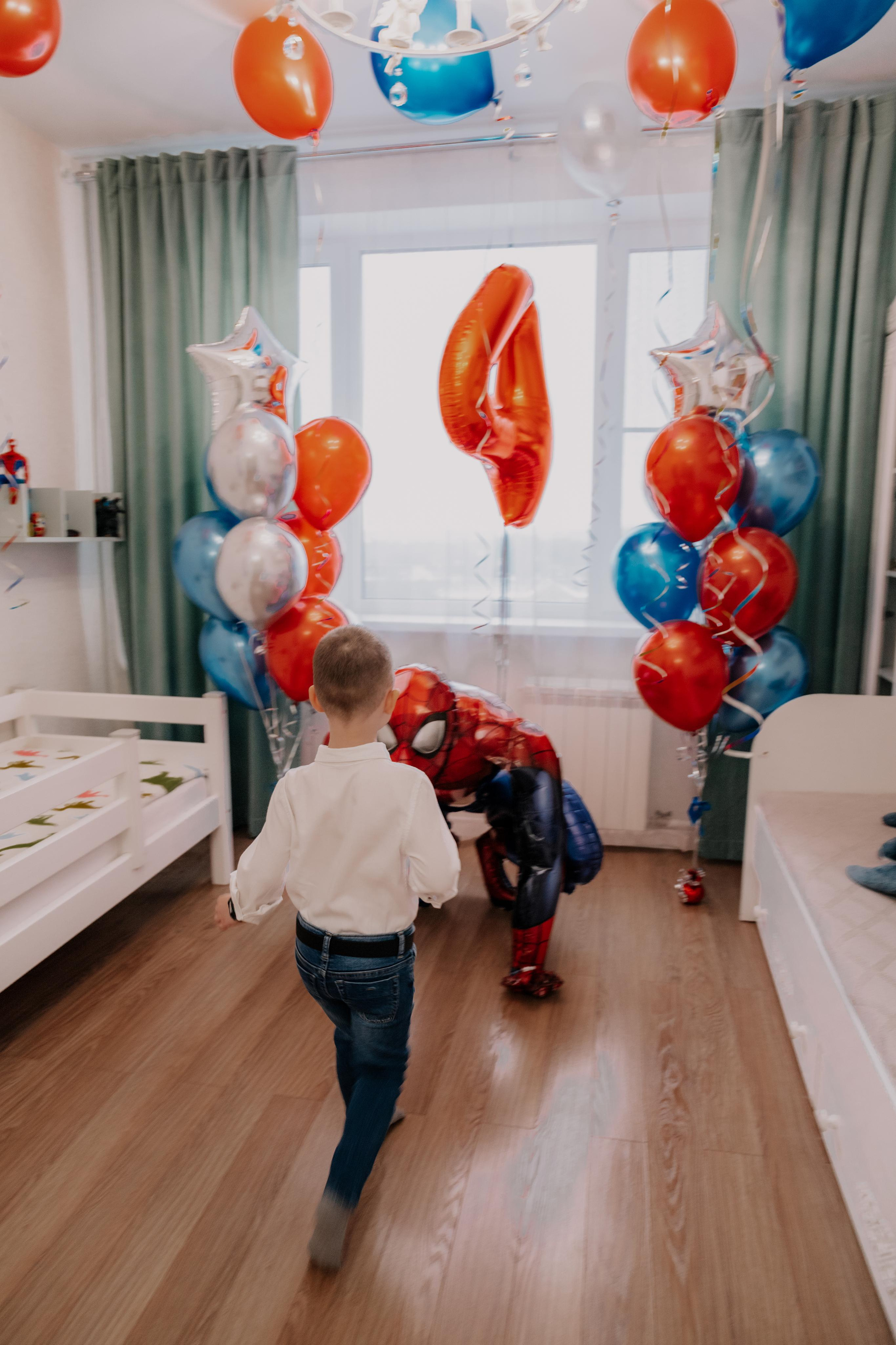 День Рождения Мирон 4 года (домашняя). Семейный и свадебный фотограф Видное Москва Екатерина Пятова