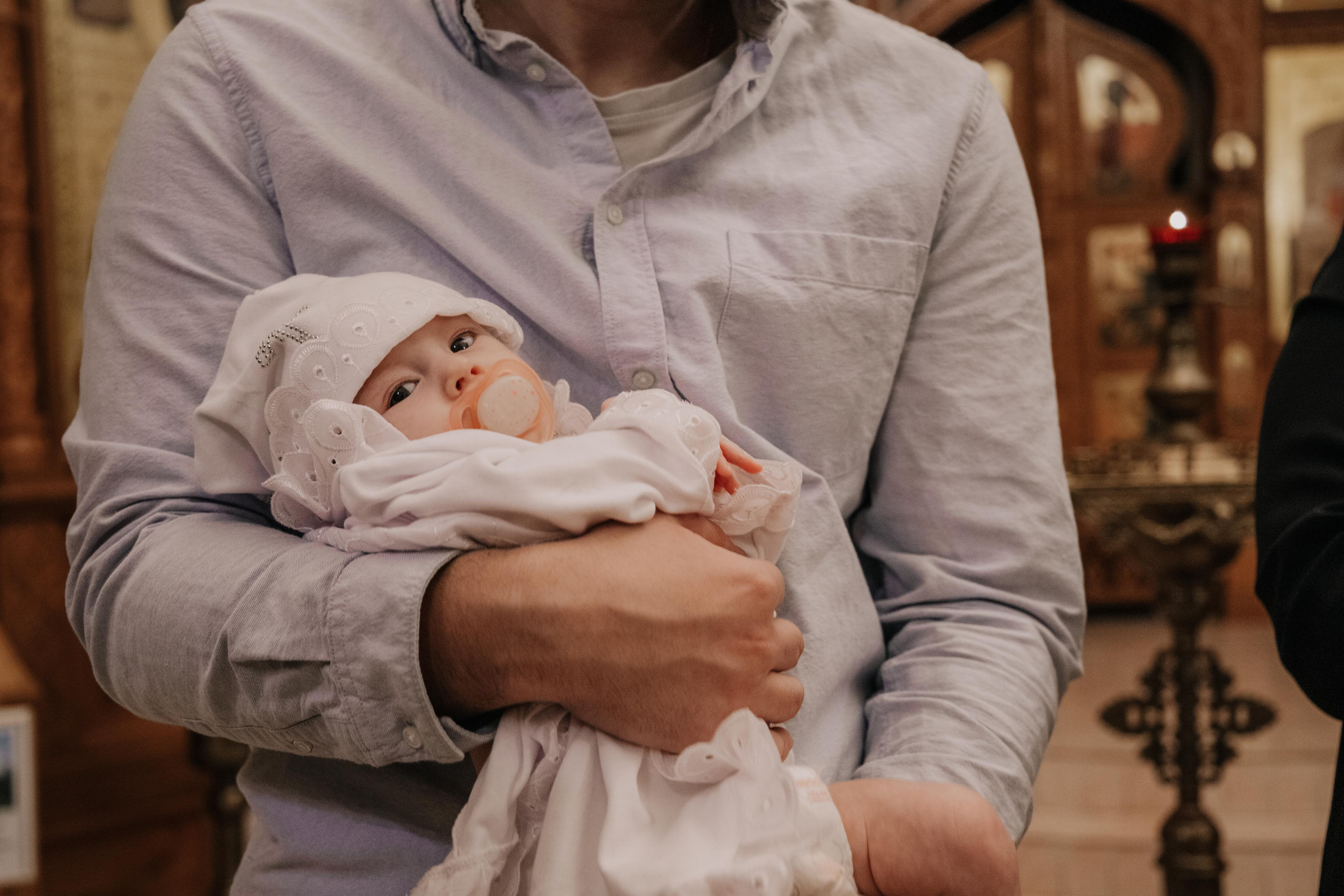 Таинство крещения София и Полина (Георгиевский храм Видное). Семейный и свадебный фотограф Видное Москва Екатерина Пятова