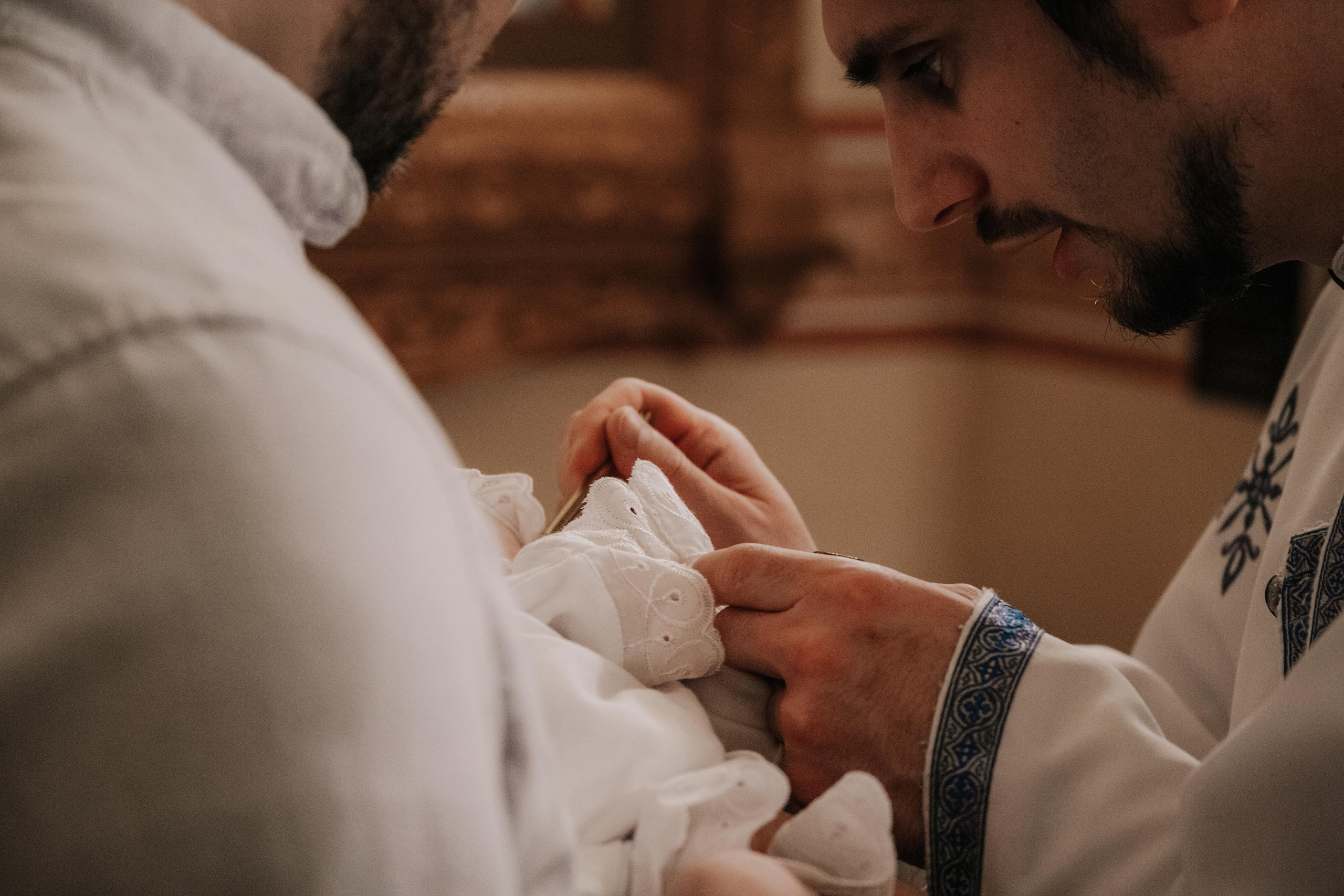 Таинство крещения София и Полина (Георгиевский храм Видное). Семейный и свадебный фотограф Видное Москва Екатерина Пятова