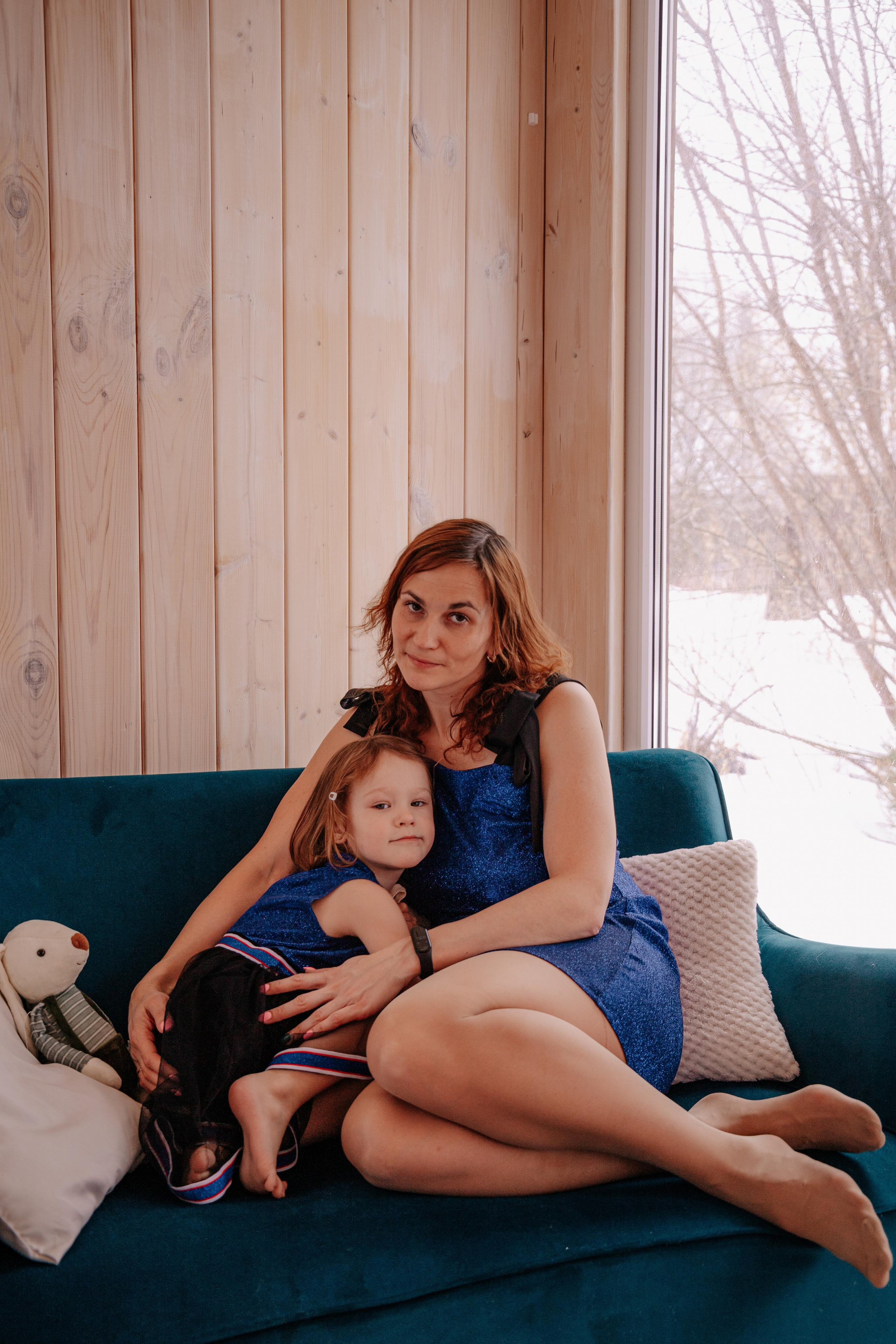 Екатерина и семья (Фотодеревня Видное). Семейный и свадебный фотограф Видное Москва Екатерина Пятова