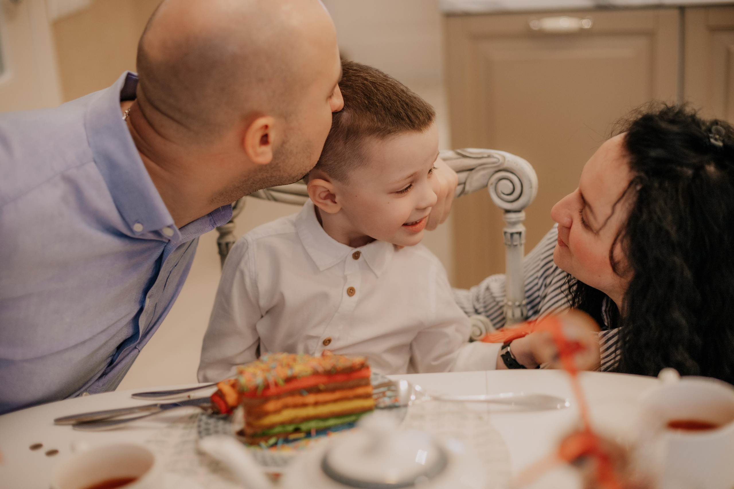 День Рождения Мирон 4 года (домашняя). Семейный и свадебный фотограф Видное Москва Екатерина Пятова