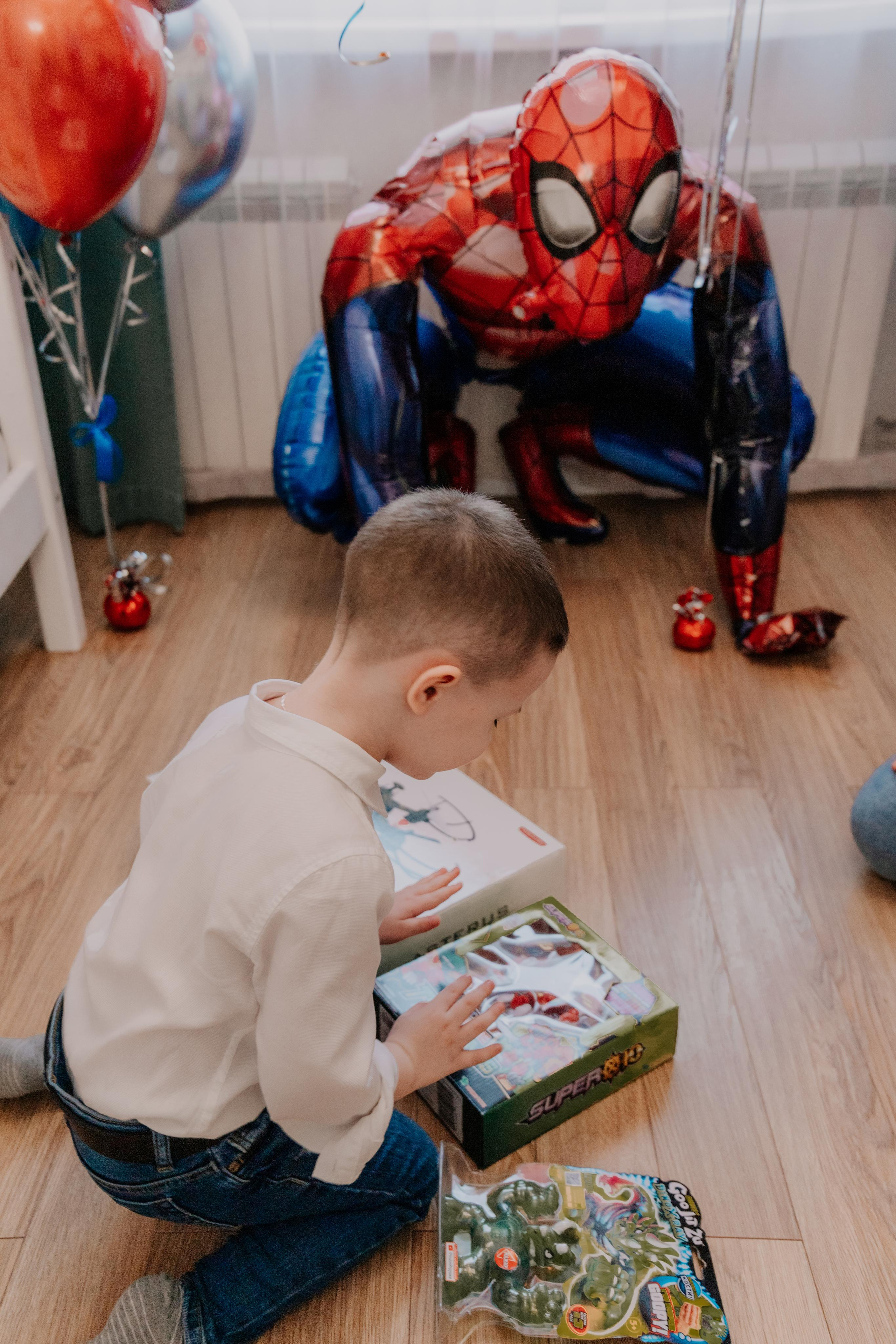 День Рождения Мирон 4 года (домашняя). Семейный и свадебный фотограф Видное Москва Екатерина Пятова