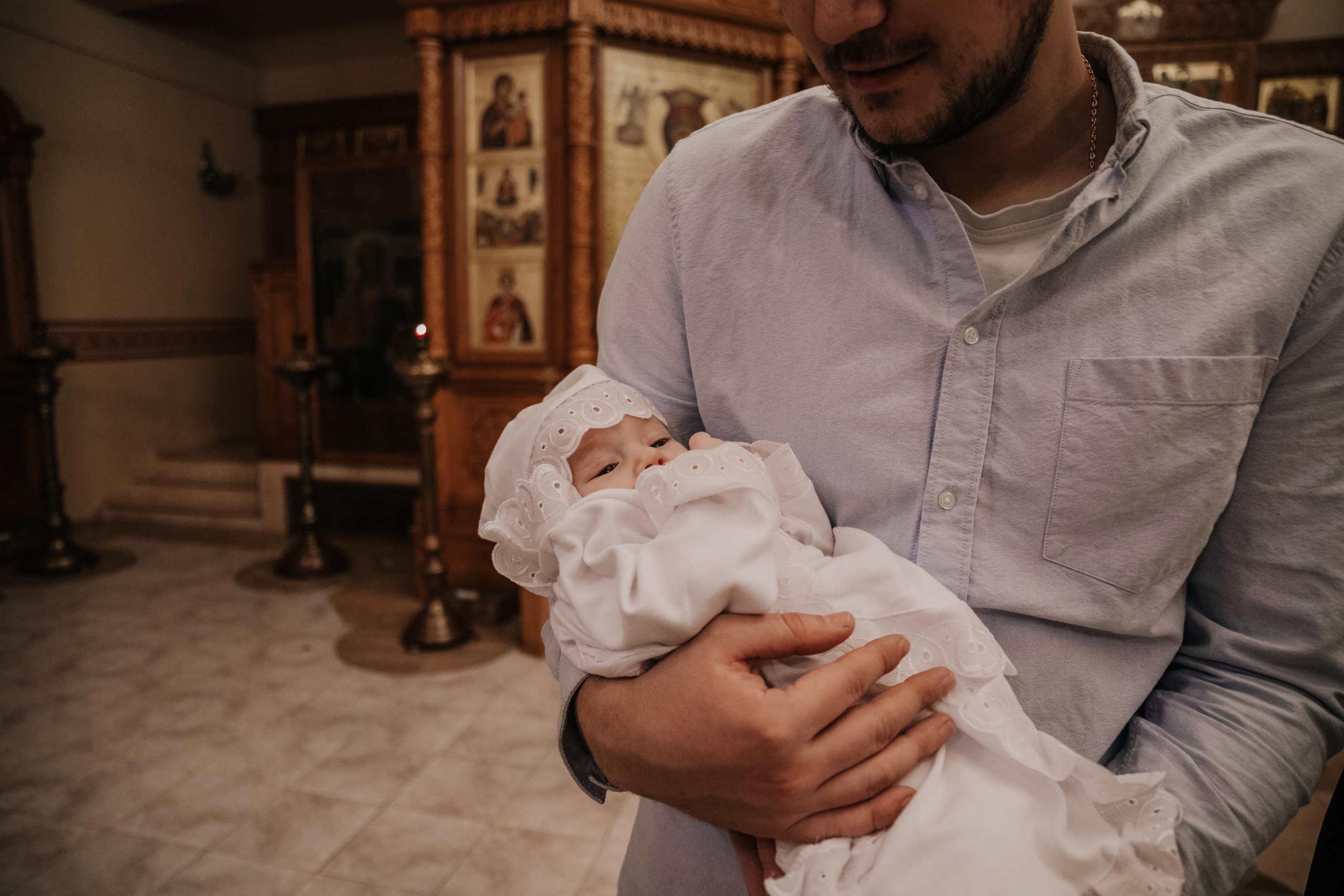 Таинство крещения София и Полина (Георгиевский храм Видное). Семейный и свадебный фотограф Видное Москва Екатерина Пятова