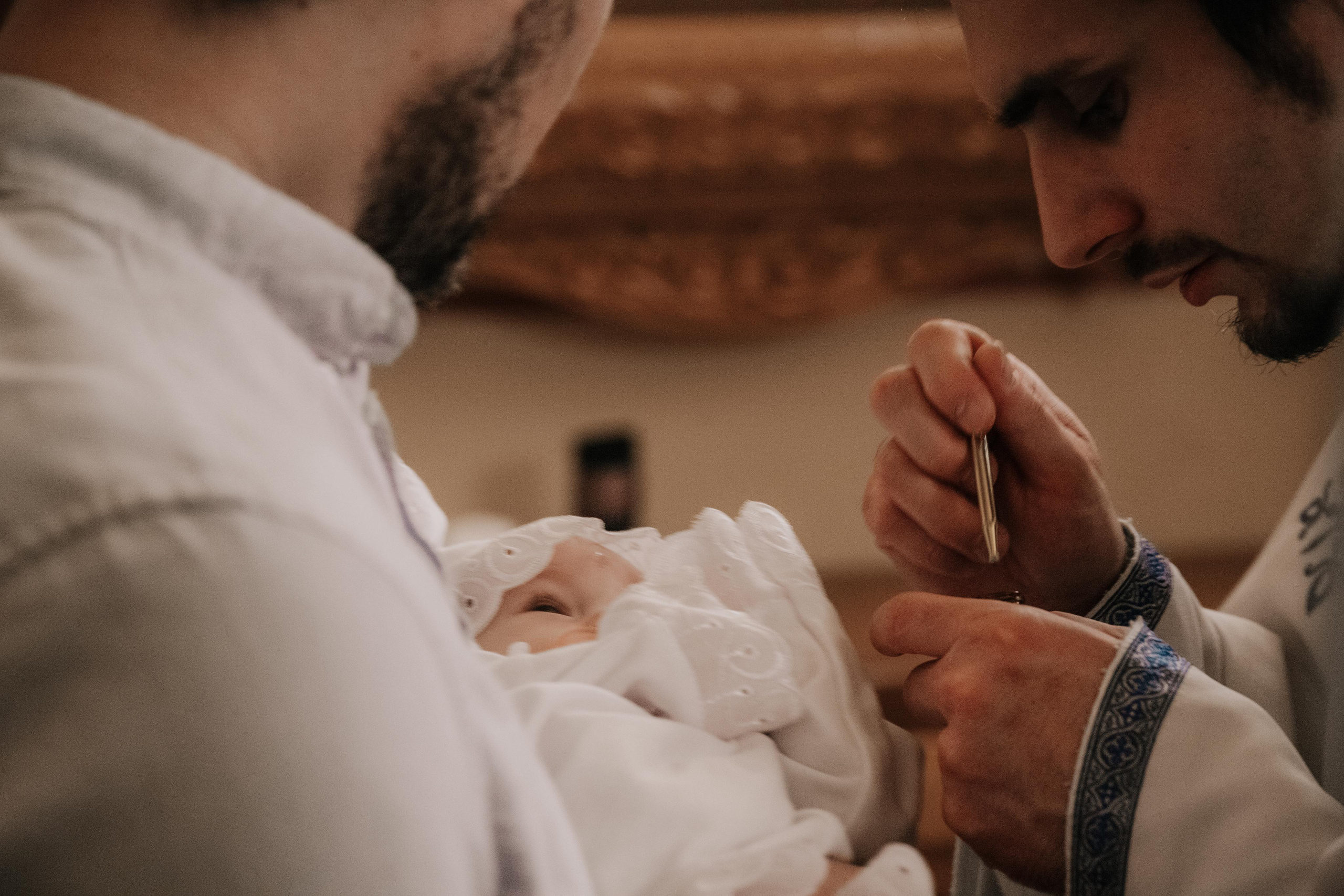 Таинство крещения София и Полина (Георгиевский храм Видное). Семейный и свадебный фотограф Видное Москва Екатерина Пятова