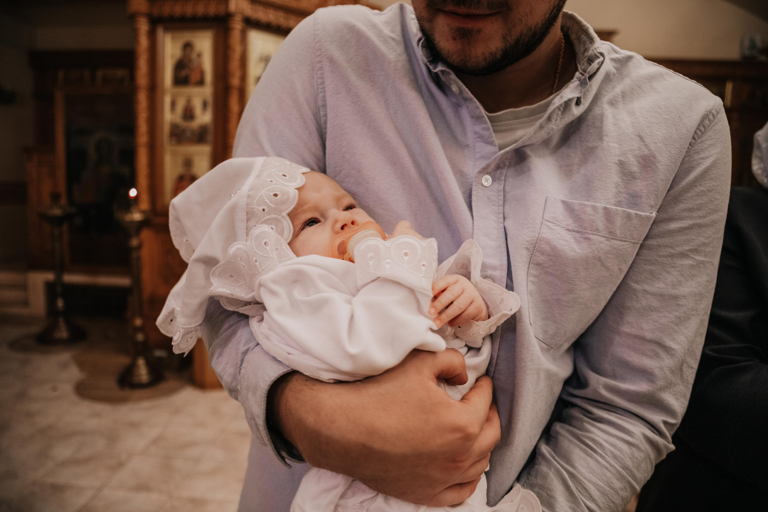 Таинство крещения София и Полина (Георгиевский храм Видное). Семейный и свадебный фотограф Видное Москва Екатерина Пятова