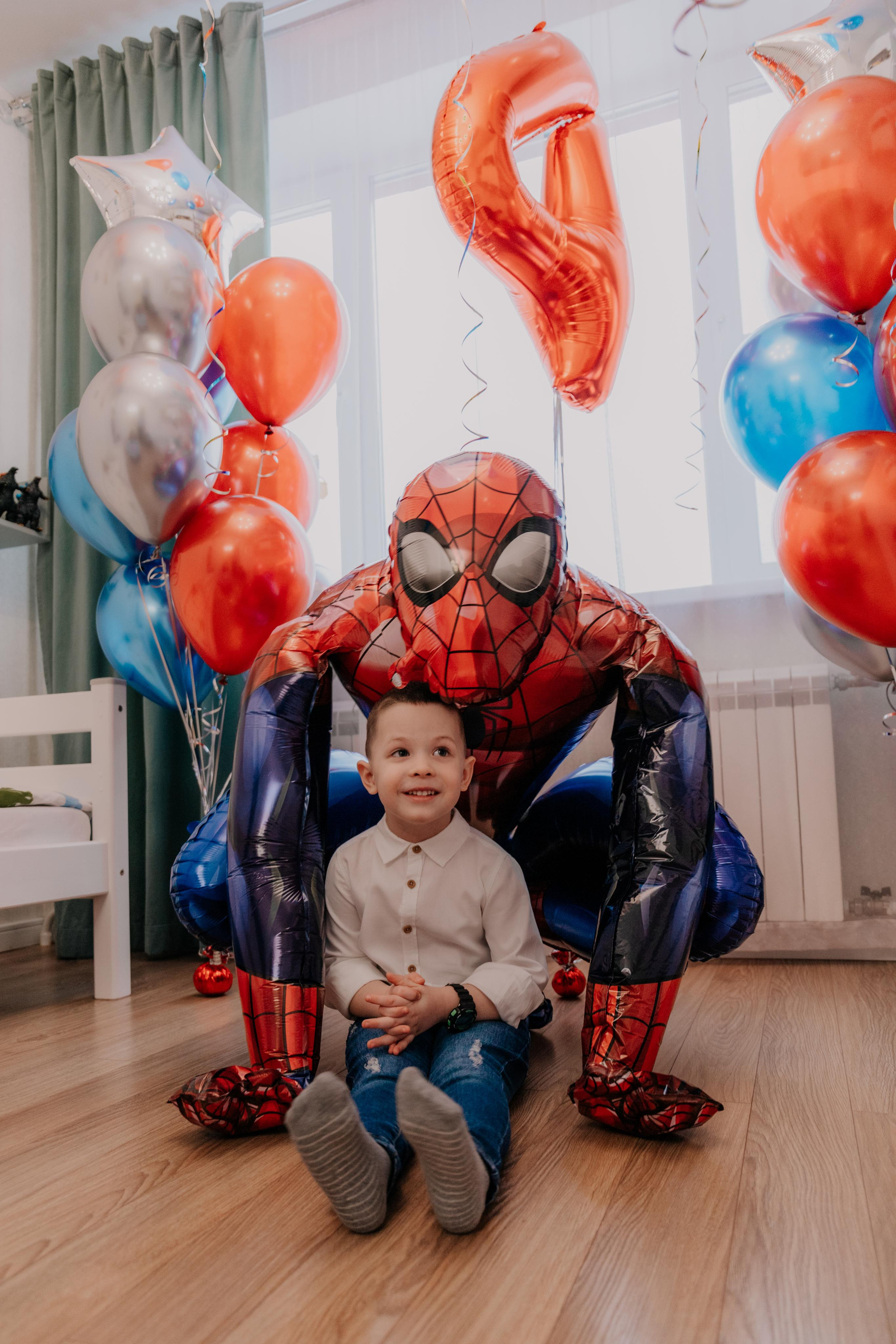 День Рождения Мирон 4 года (домашняя). Семейный и свадебный фотограф Видное Москва Екатерина Пятова