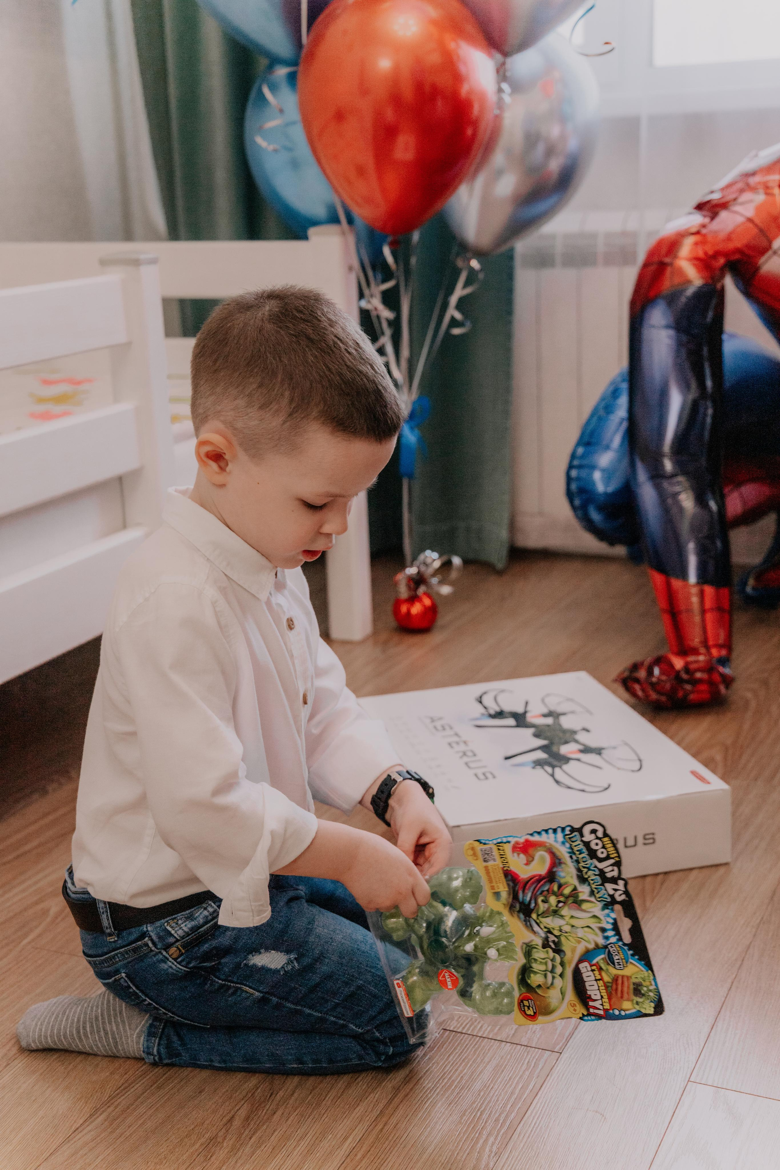 День Рождения Мирон 4 года (домашняя). Семейный и свадебный фотограф Видное Москва Екатерина Пятова