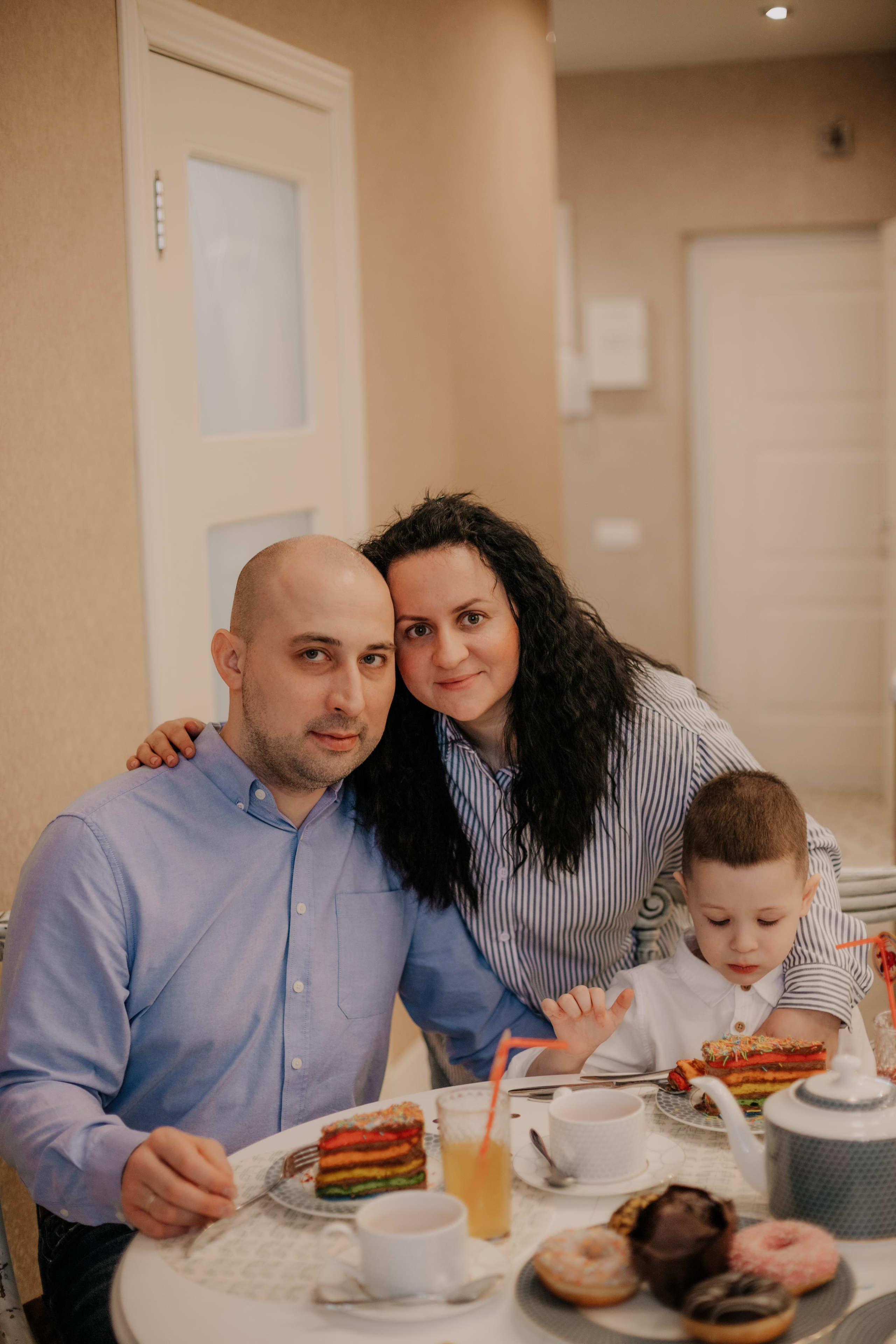 День Рождения Мирон 4 года (домашняя). Семейный и свадебный фотограф Видное Москва Екатерина Пятова