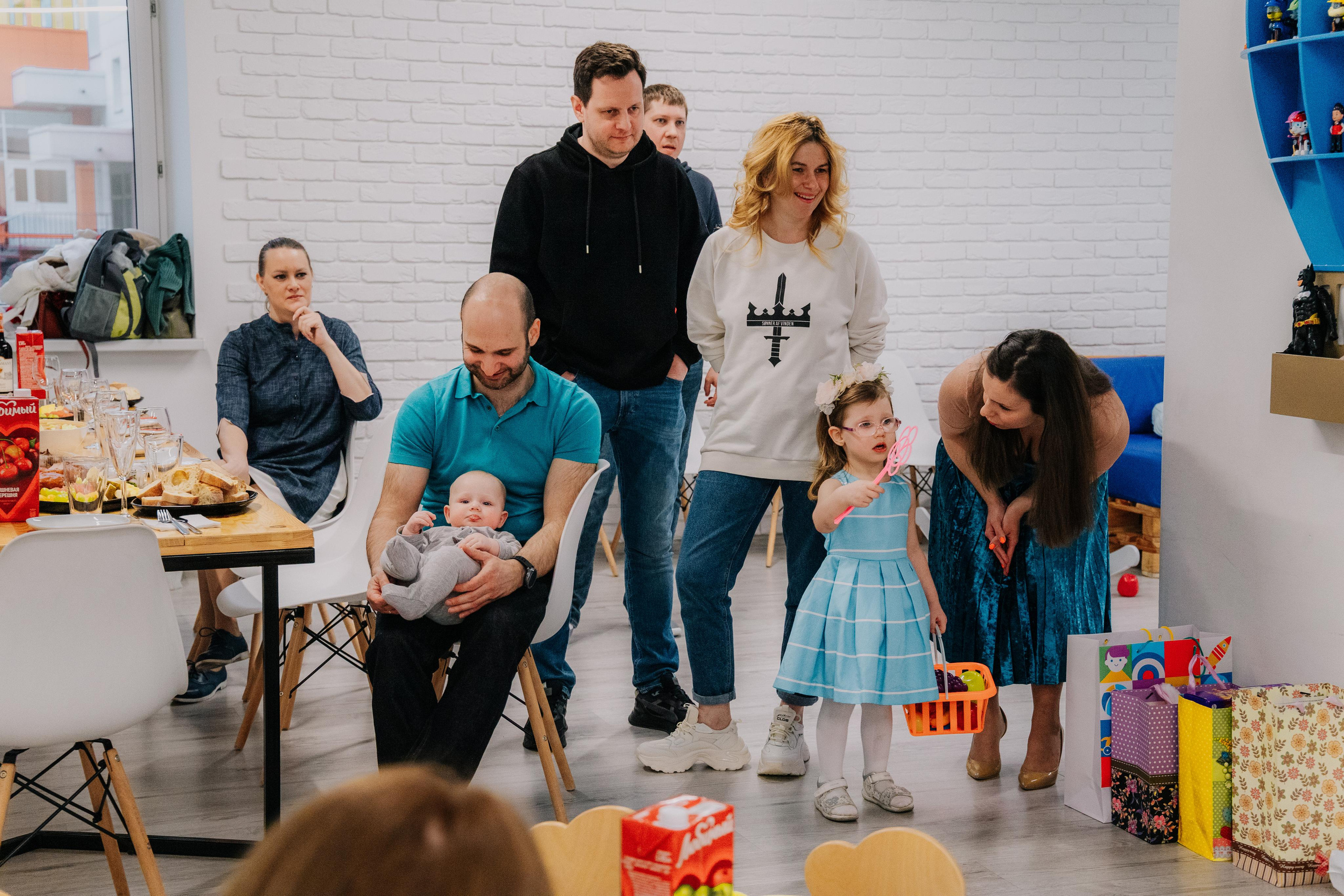 День Рождения Агнюша 3 года (Лофт Облака Реутов). Семейный и свадебный фотограф Видное Москва Екатерина Пятова