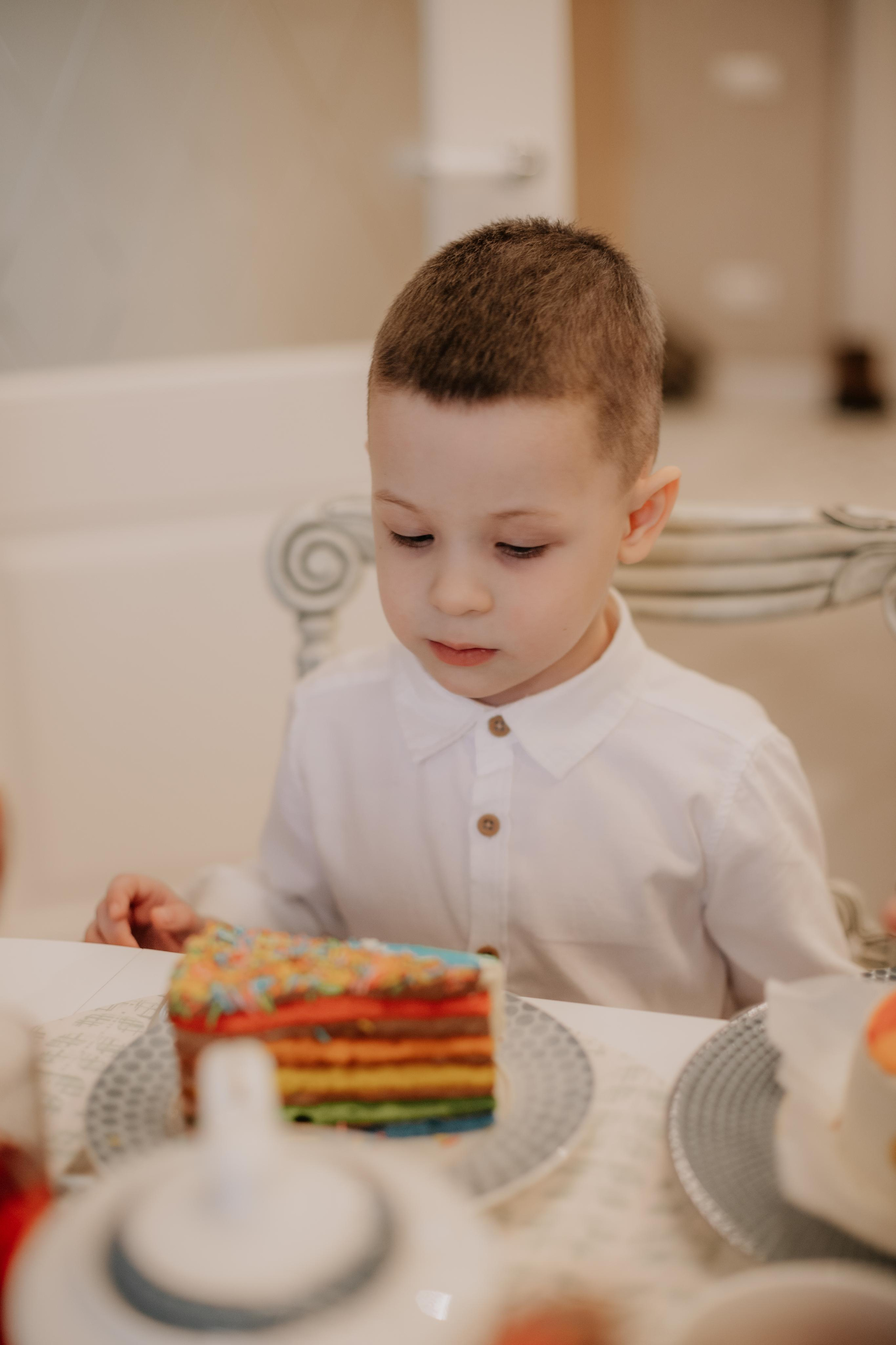 День Рождения Мирон 4 года (домашняя). Семейный и свадебный фотограф Видное Москва Екатерина Пятова