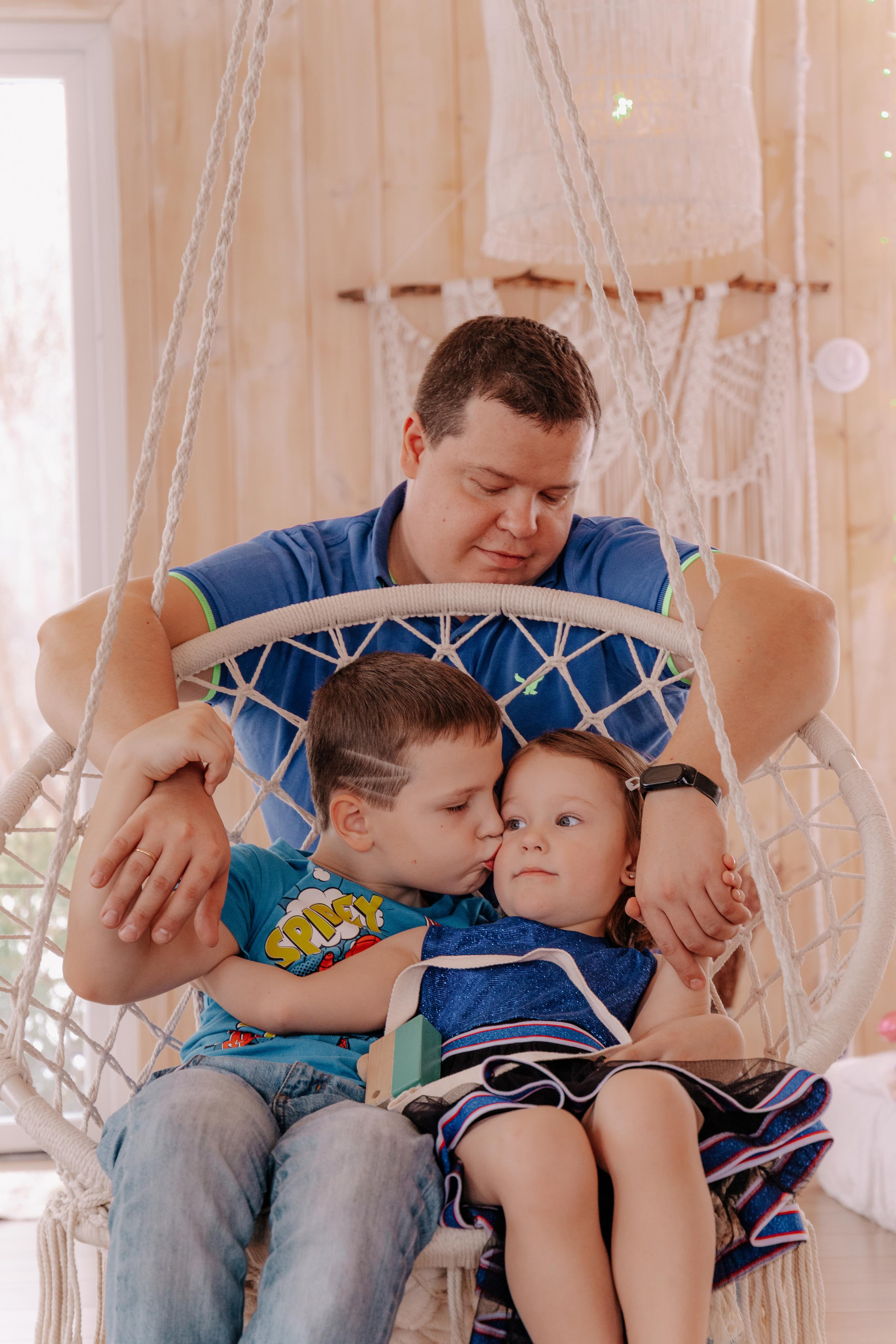 Екатерина и семья (Фотодеревня Видное). Семейный и свадебный фотограф Видное Москва Екатерина Пятова