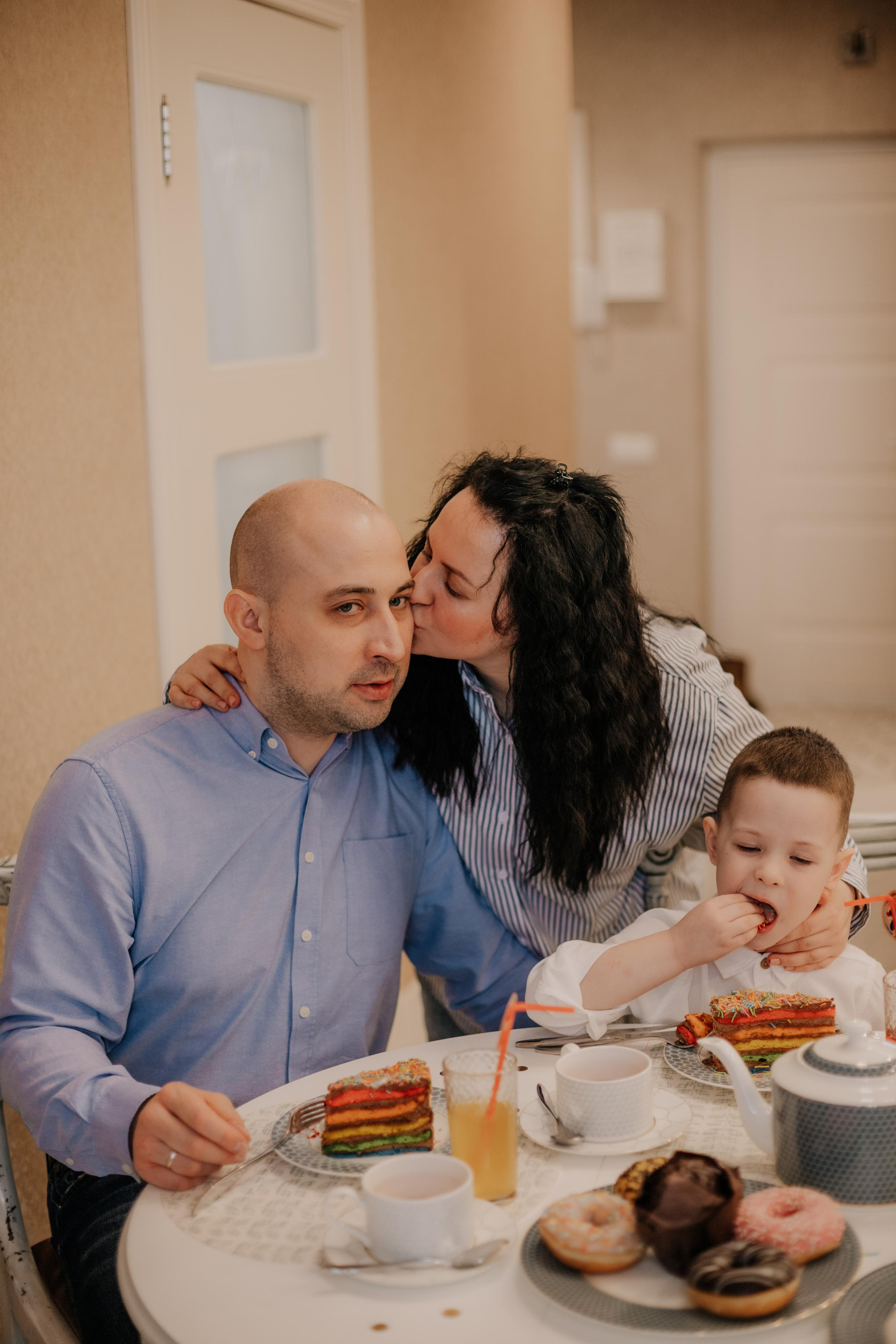 День Рождения Мирон 4 года (домашняя). Семейный и свадебный фотограф Видное Москва Екатерина Пятова