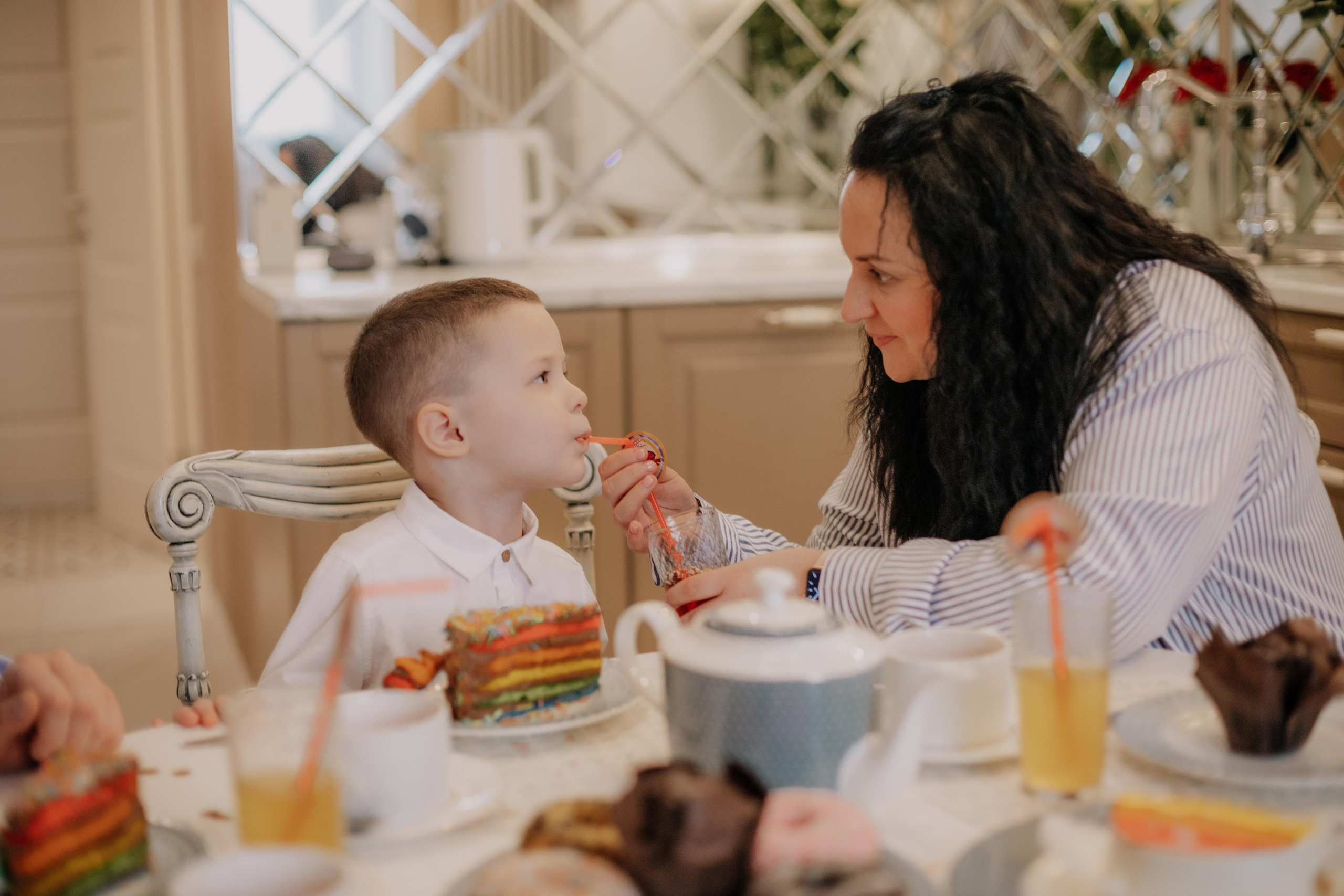 День Рождения Мирон 4 года (домашняя). Семейный и свадебный фотограф Видное Москва Екатерина Пятова