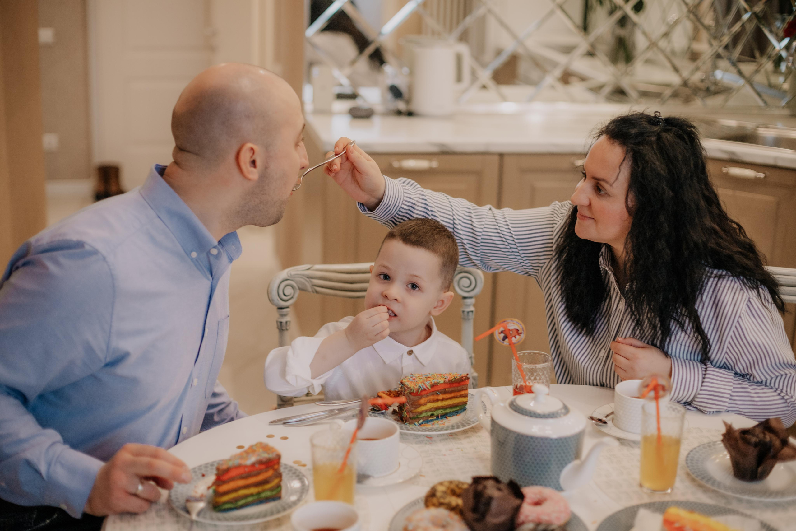 День Рождения Мирон 4 года (домашняя). Семейный и свадебный фотограф Видное Москва Екатерина Пятова
