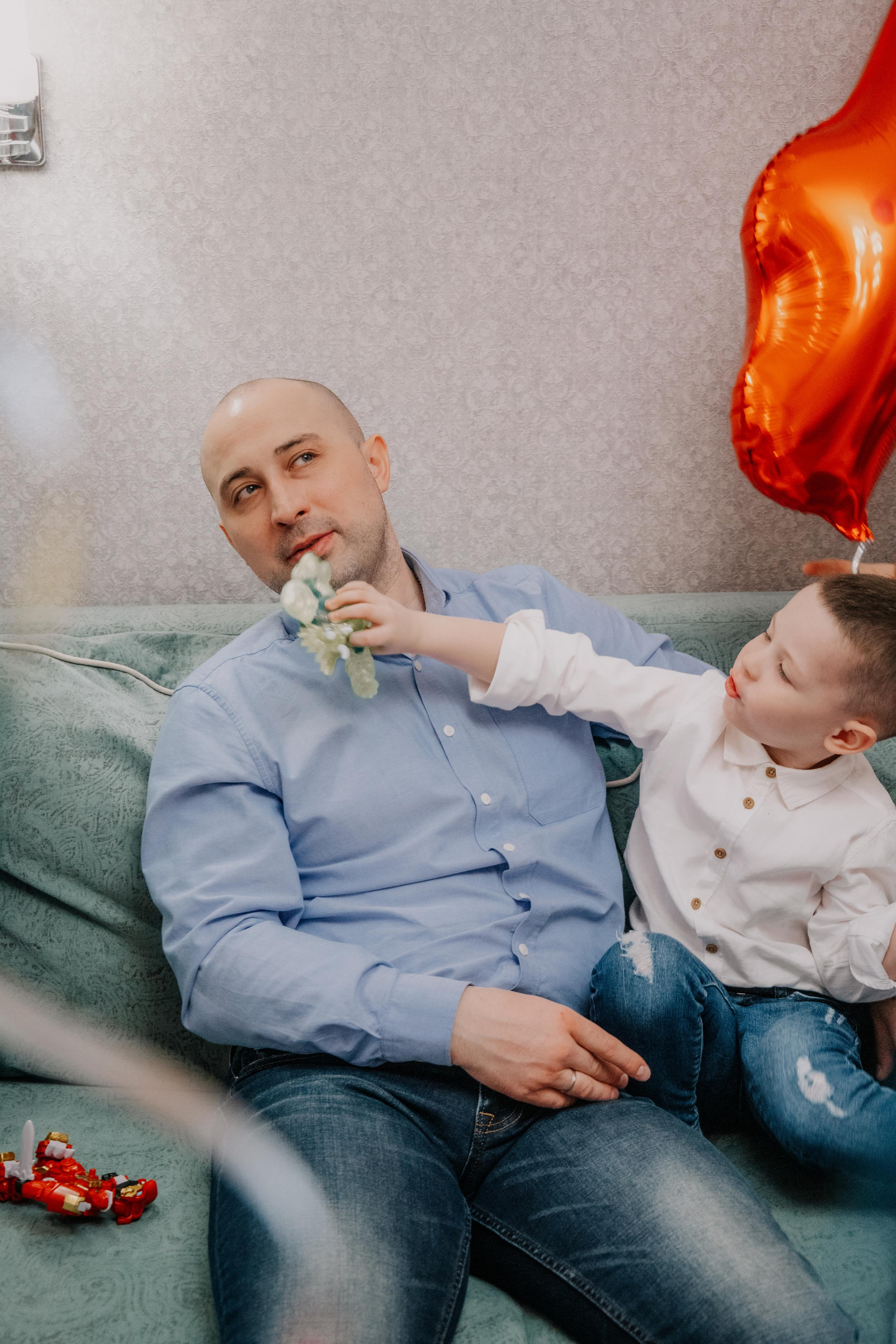 День Рождения Мирон 4 года (домашняя). Семейный и свадебный фотограф Видное Москва Екатерина Пятова