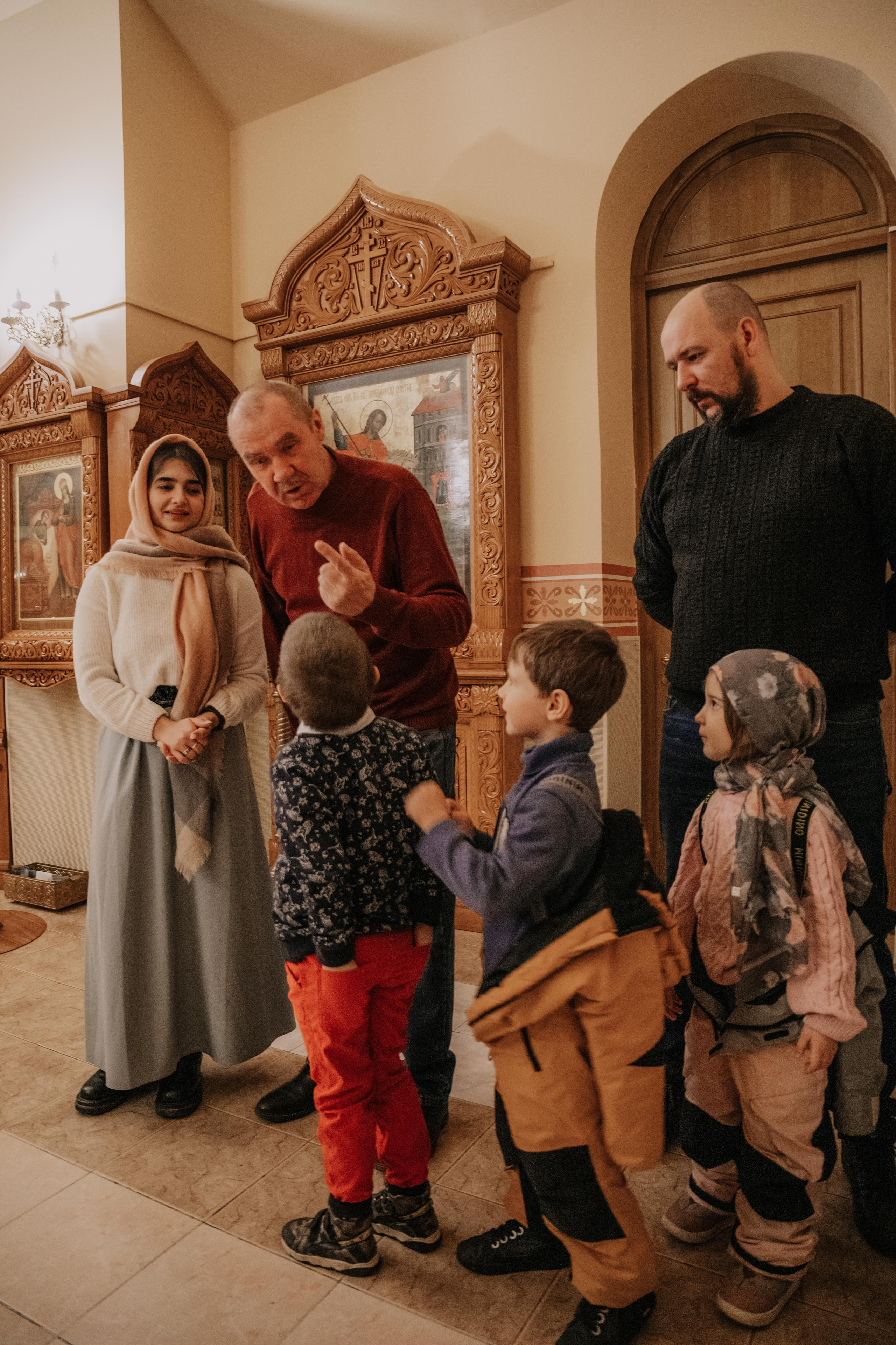 Таинство крещения София и Полина (Георгиевский храм Видное). Семейный и свадебный фотограф Видное Москва Екатерина Пятова