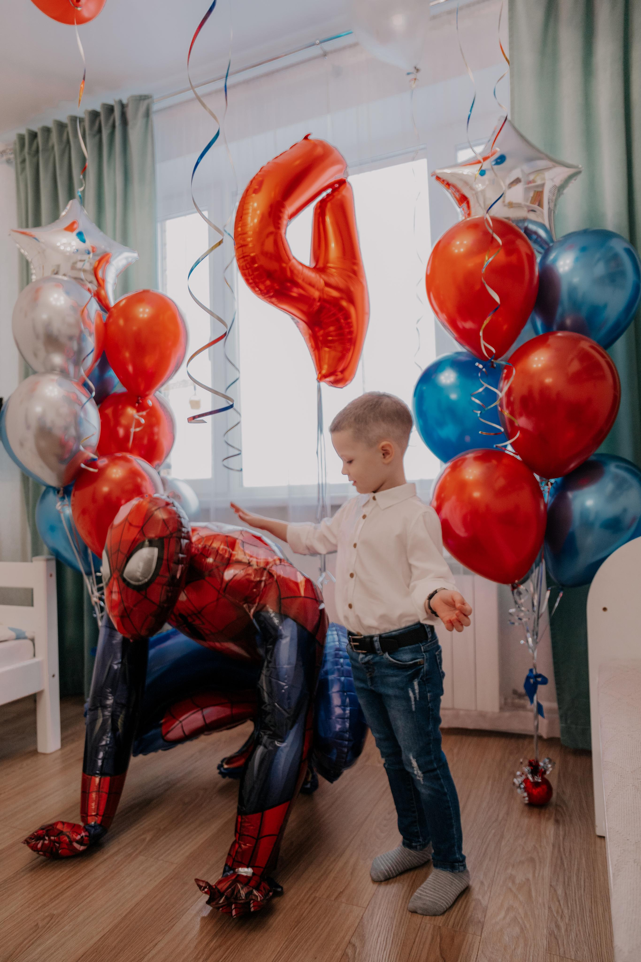 День Рождения Мирон 4 года (домашняя). Семейный и свадебный фотограф Видное Москва Екатерина Пятова