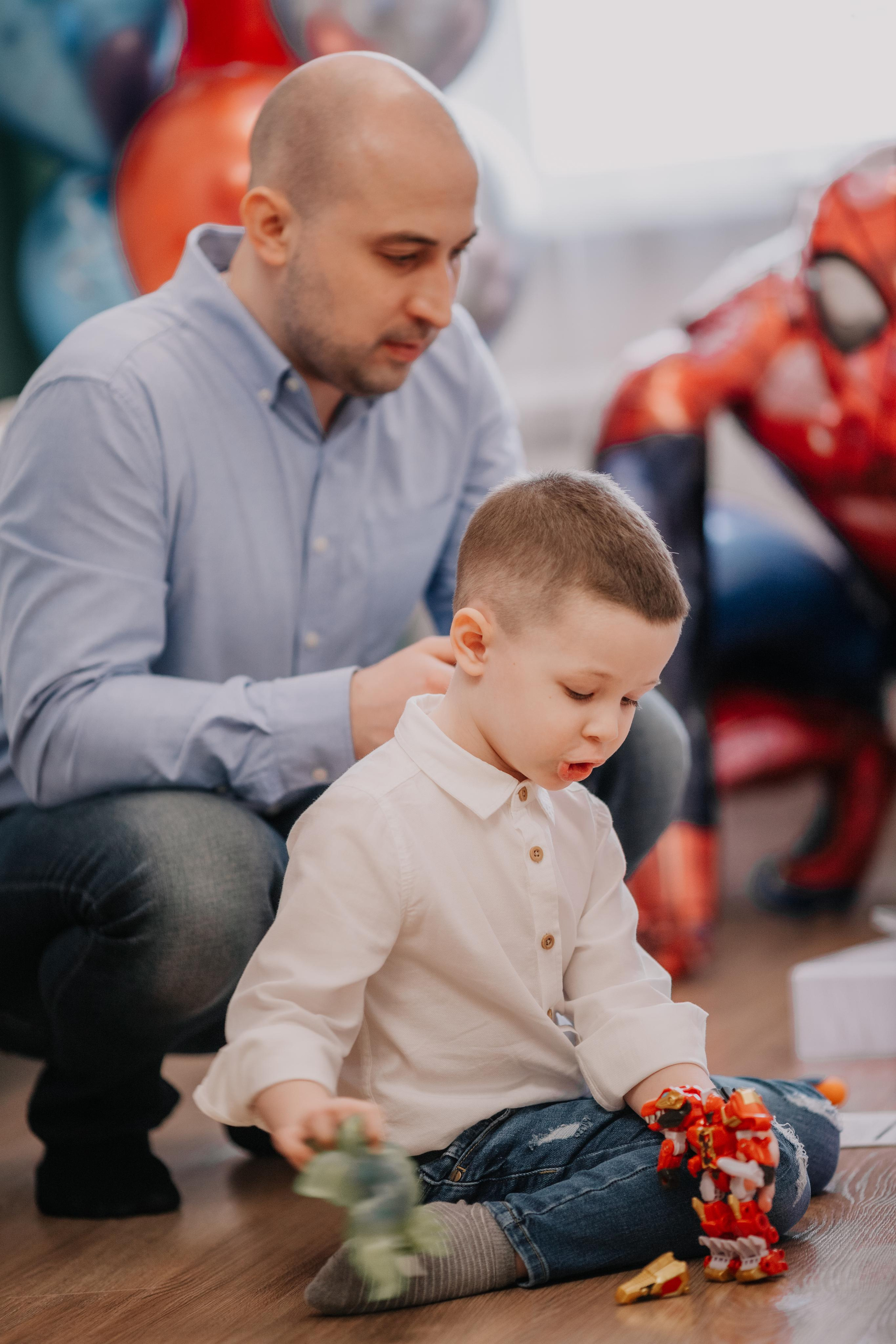 День Рождения Мирон 4 года (домашняя). Семейный и свадебный фотограф Видное Москва Екатерина Пятова