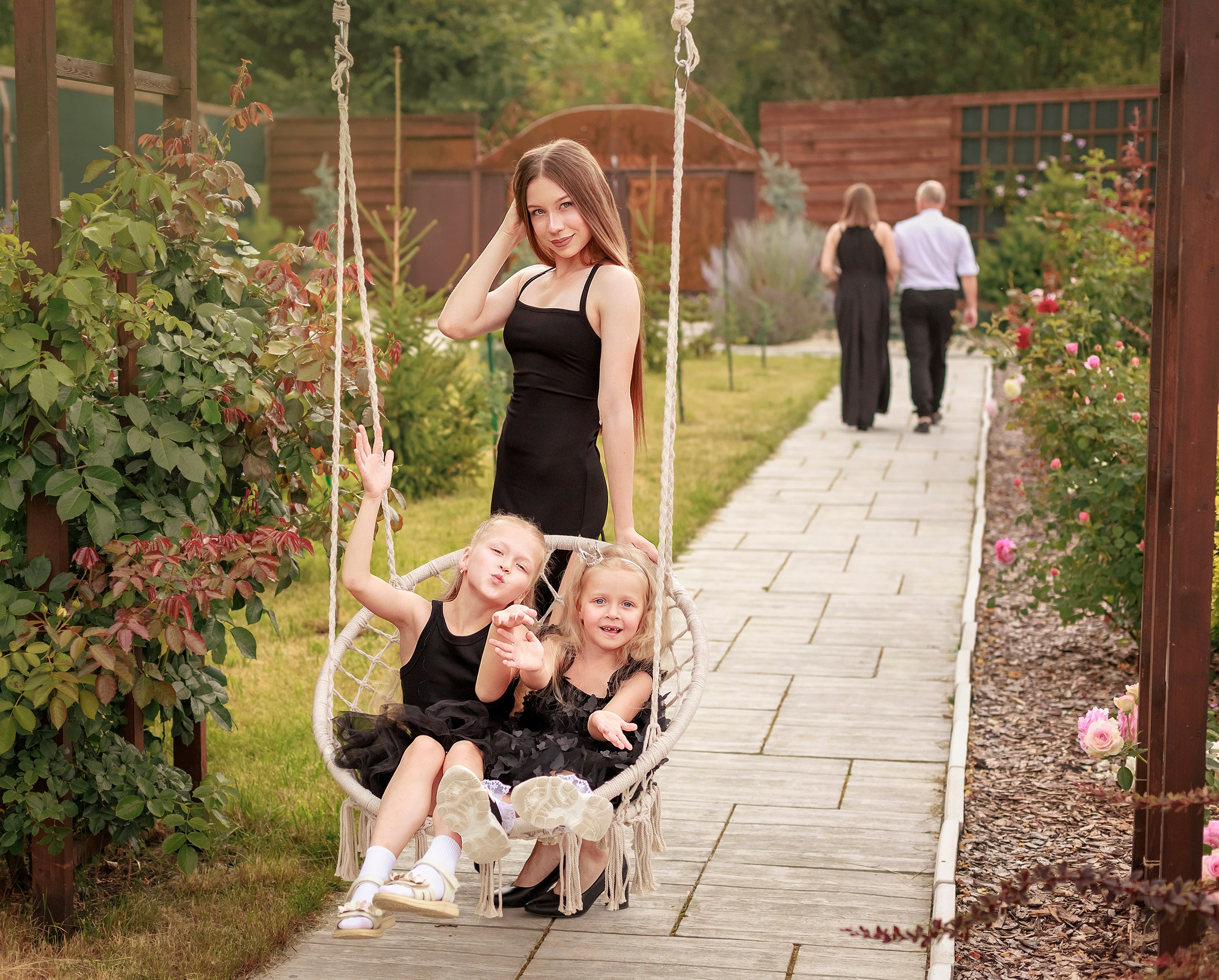 Семейная съёмка. Фотографирую в парке-заповеднике «Купидон»