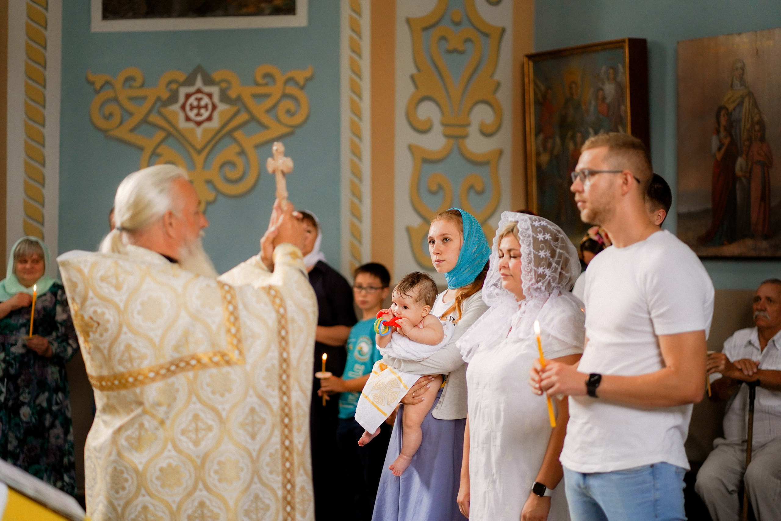 Крещение Златы