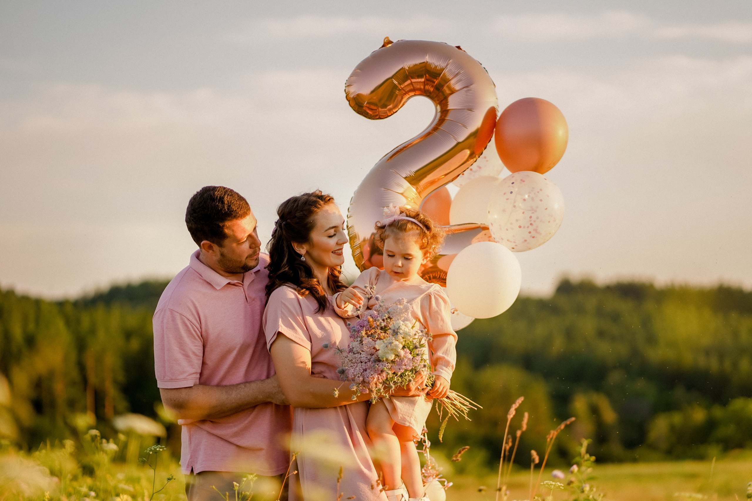 Диане два годика