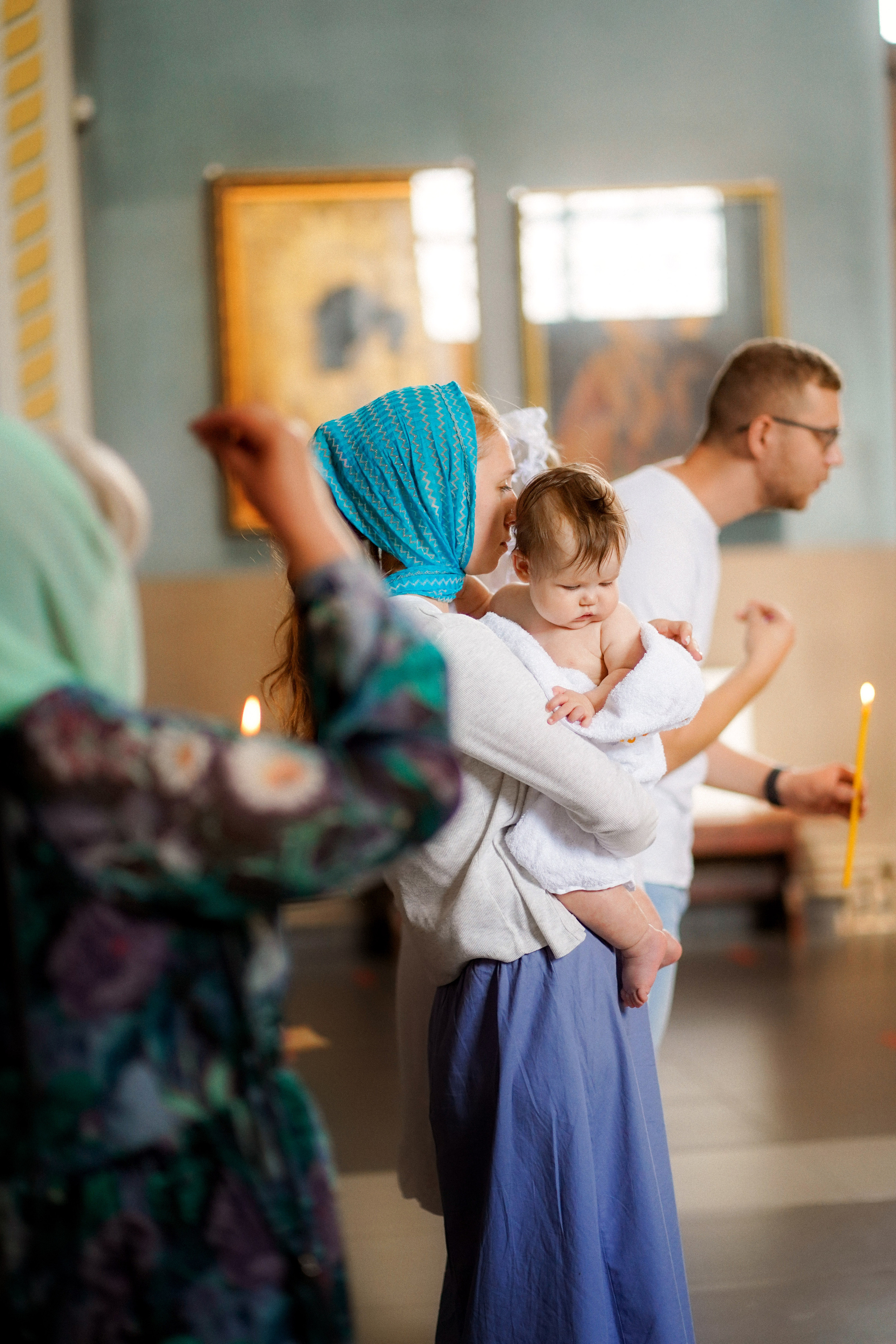 Крещение Златы