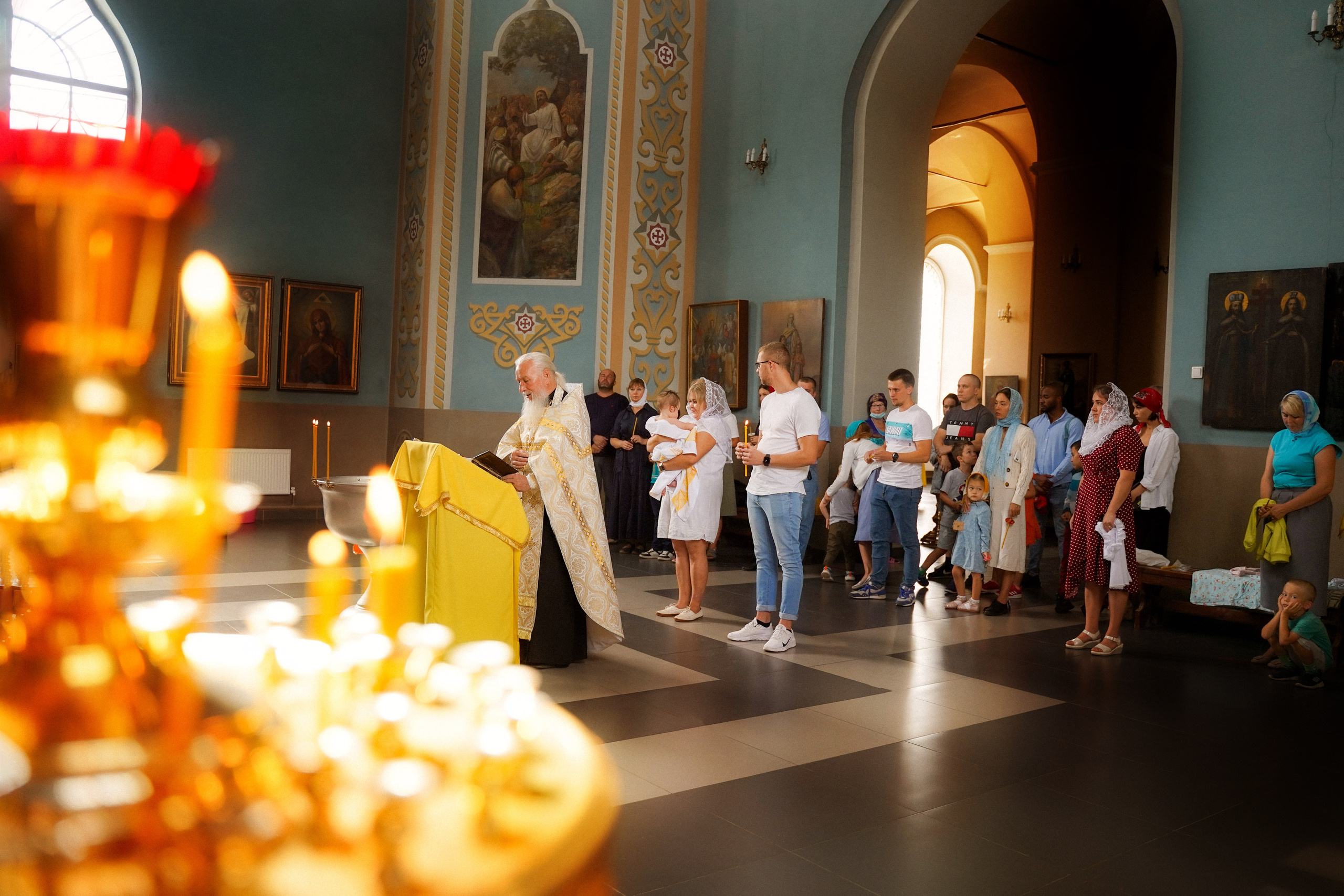 Крещение Златы