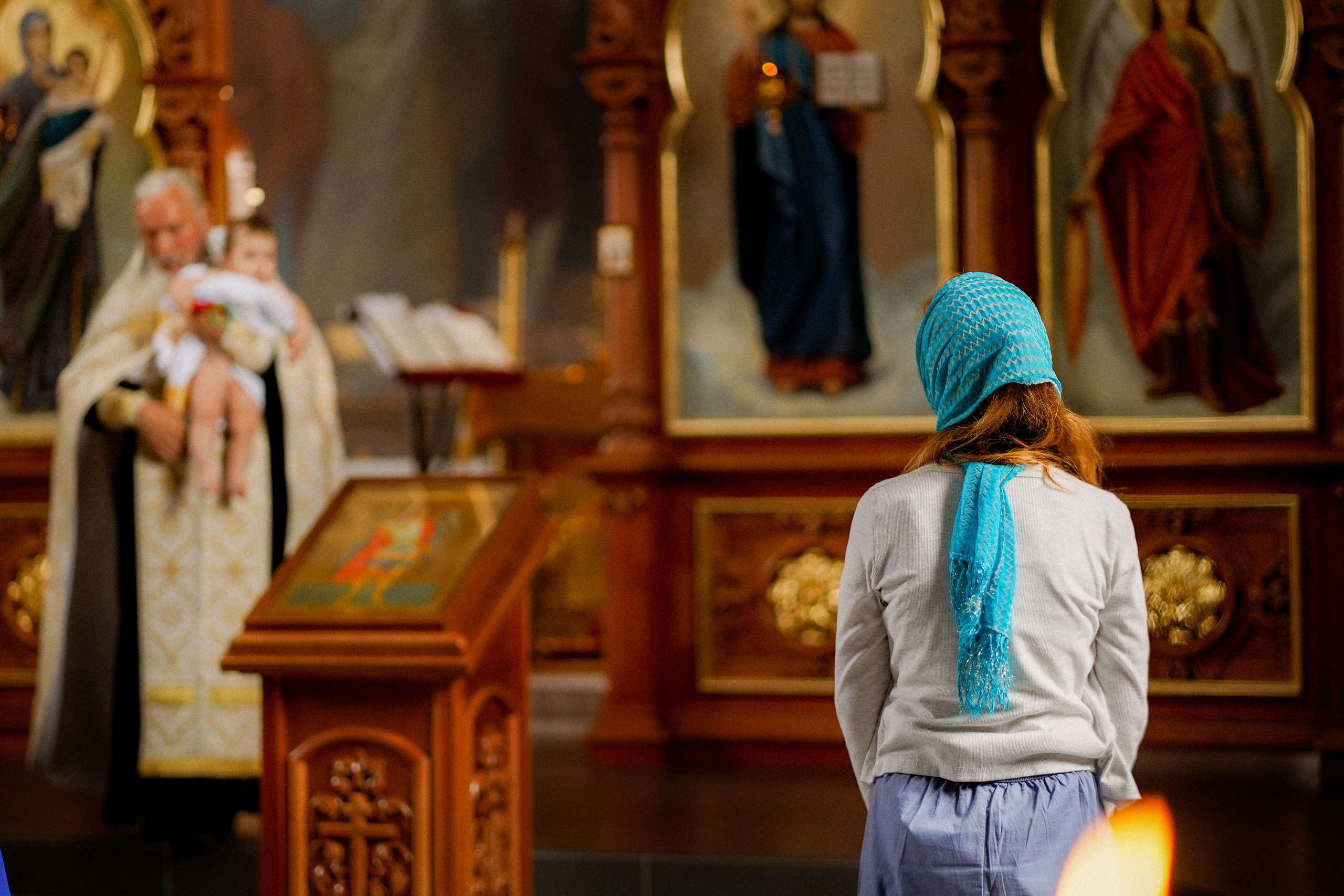 Крещение Златы