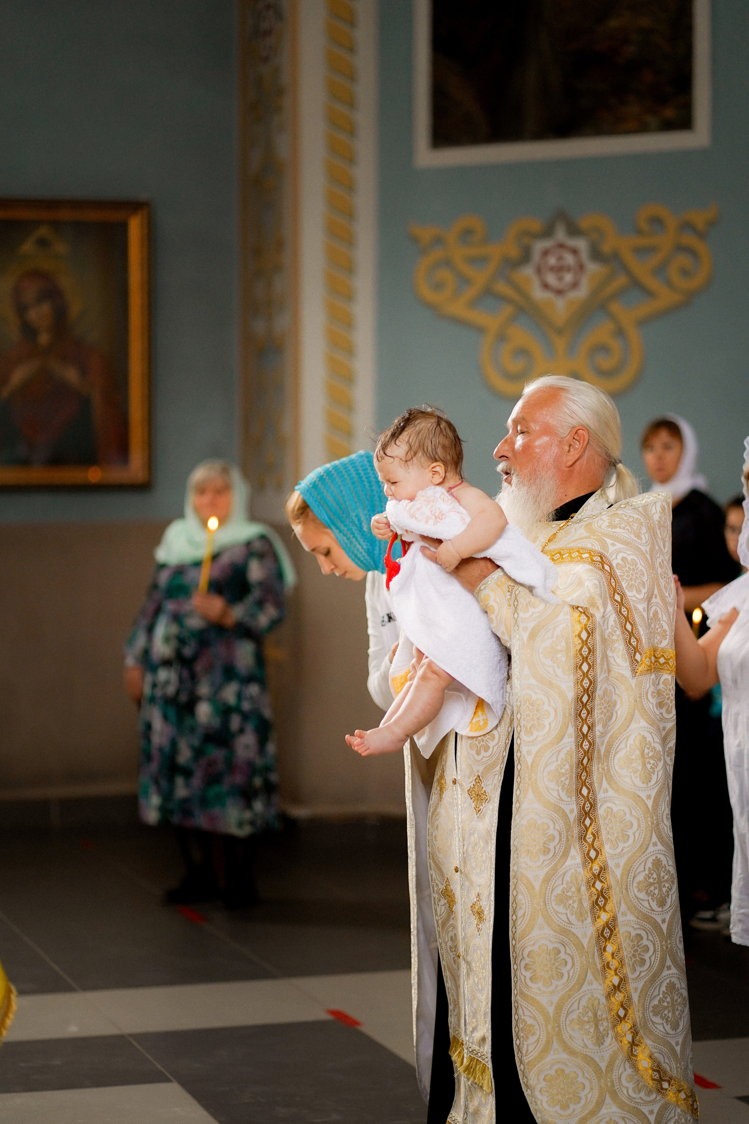 Крещение Златы