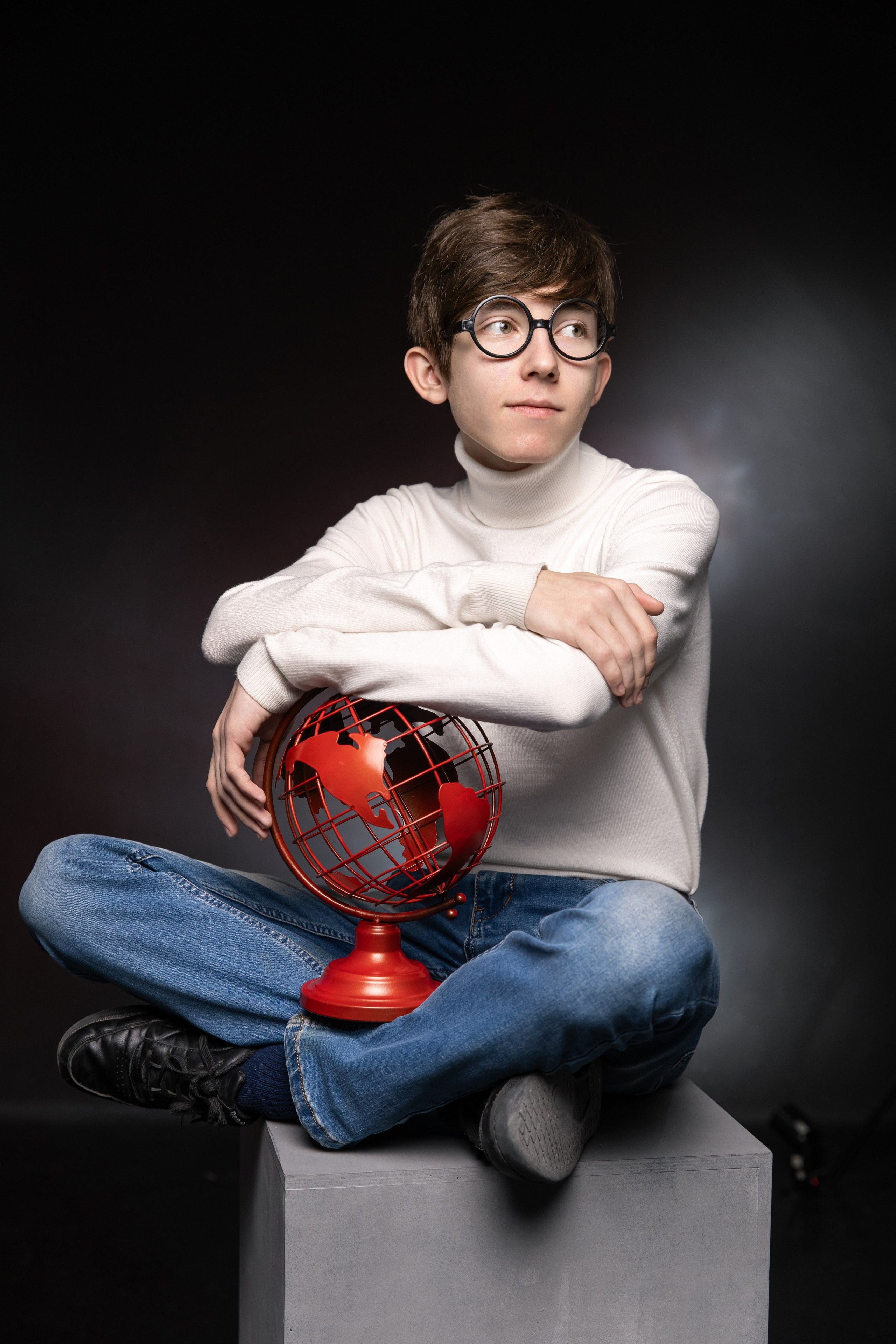 Фотосессия с цветным светом. Выпускные альбомы Евгении Виноградовой г. Липецк