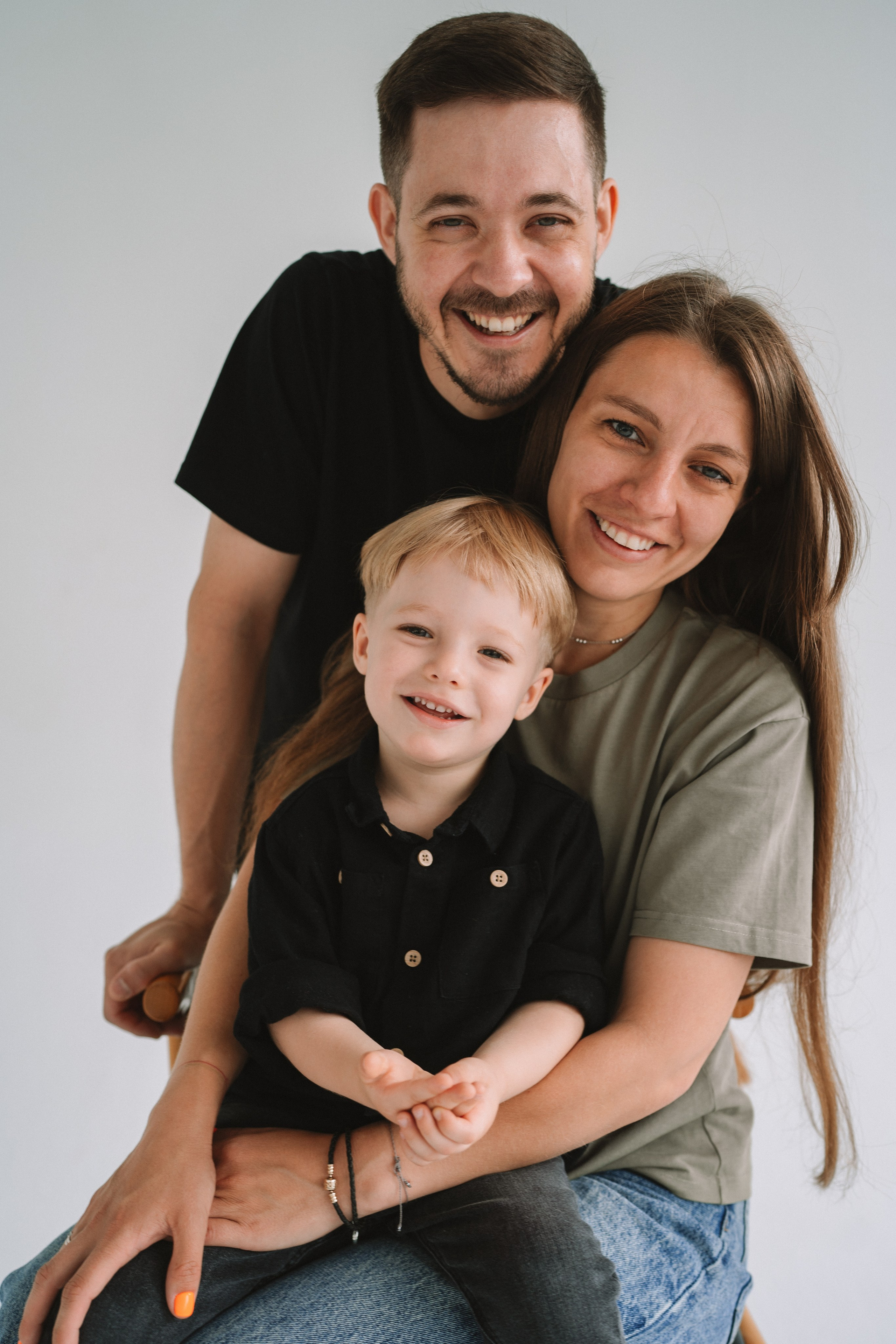 Оля, Игорь и Мирон. Семейный фотограф Валерия Фабричникова, Москва