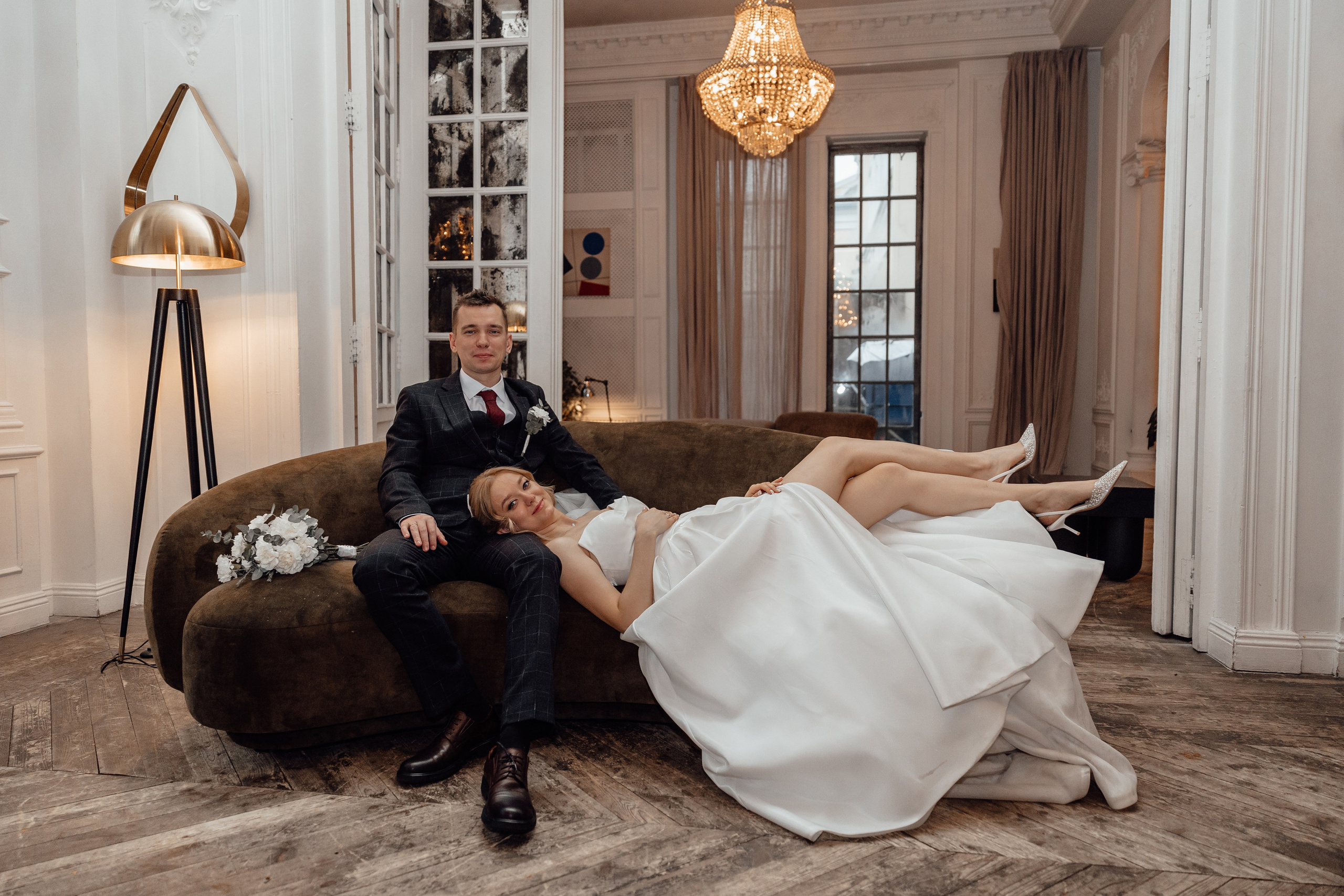 Свадебная фотосессия в Royal Studio