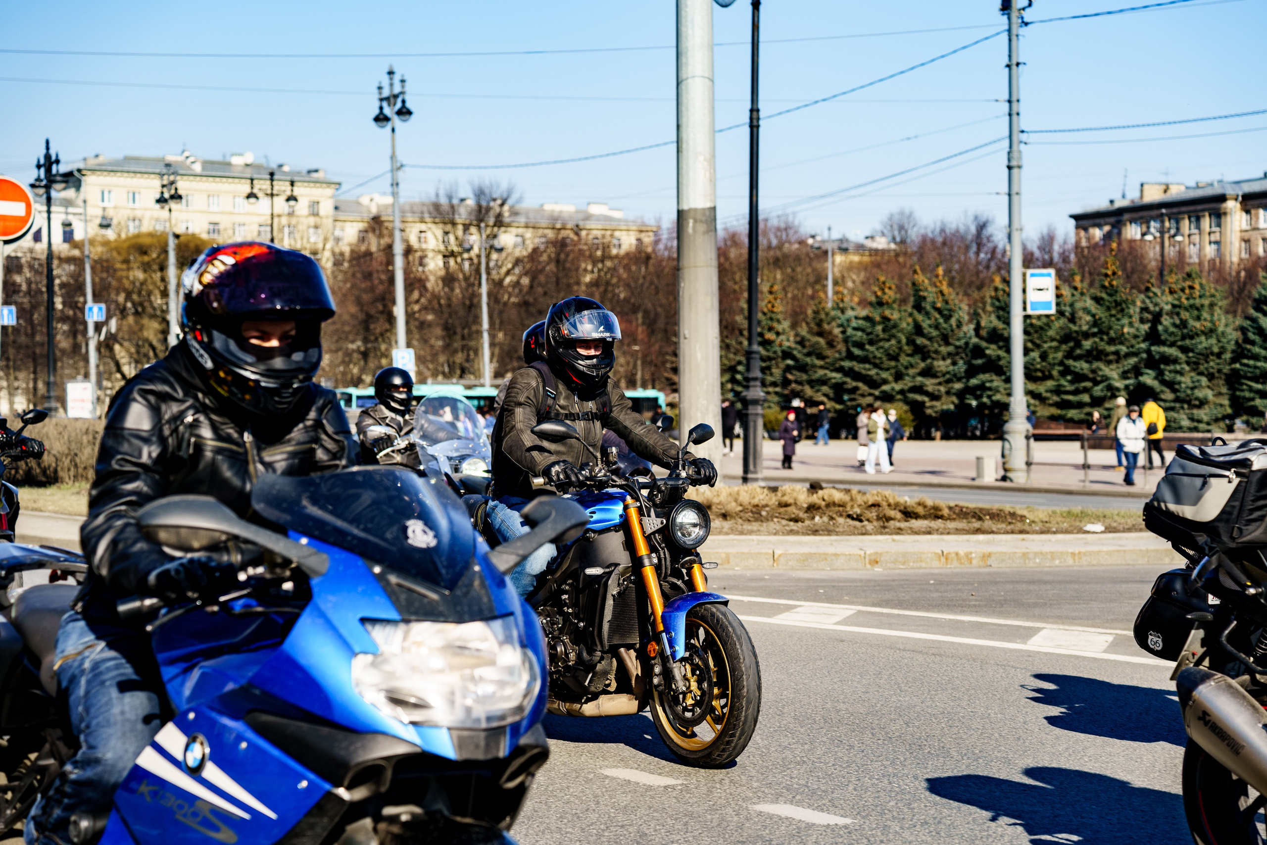 Прохват мотоклуба Norman Riders ч.1. Концертный и репортажный фотограф в Санкт-Петербурге Слава Пахомов